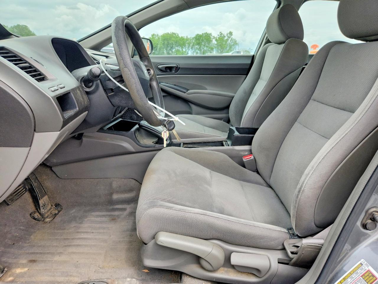 2009 Honda Civic Vp Gray vin: 2HGFA16309H329774