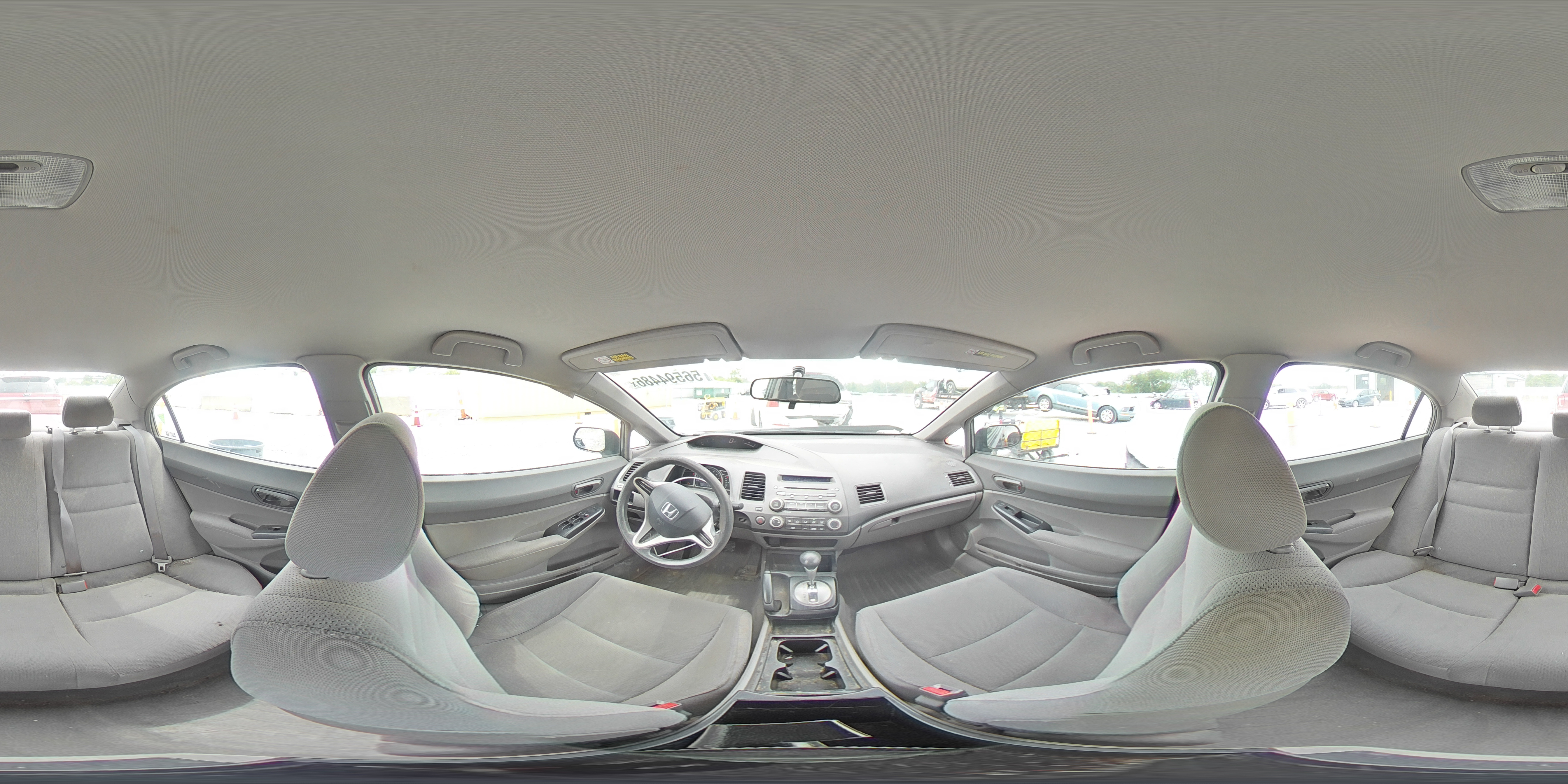2009 Honda Civic Vp Gray vin: 2HGFA16309H329774