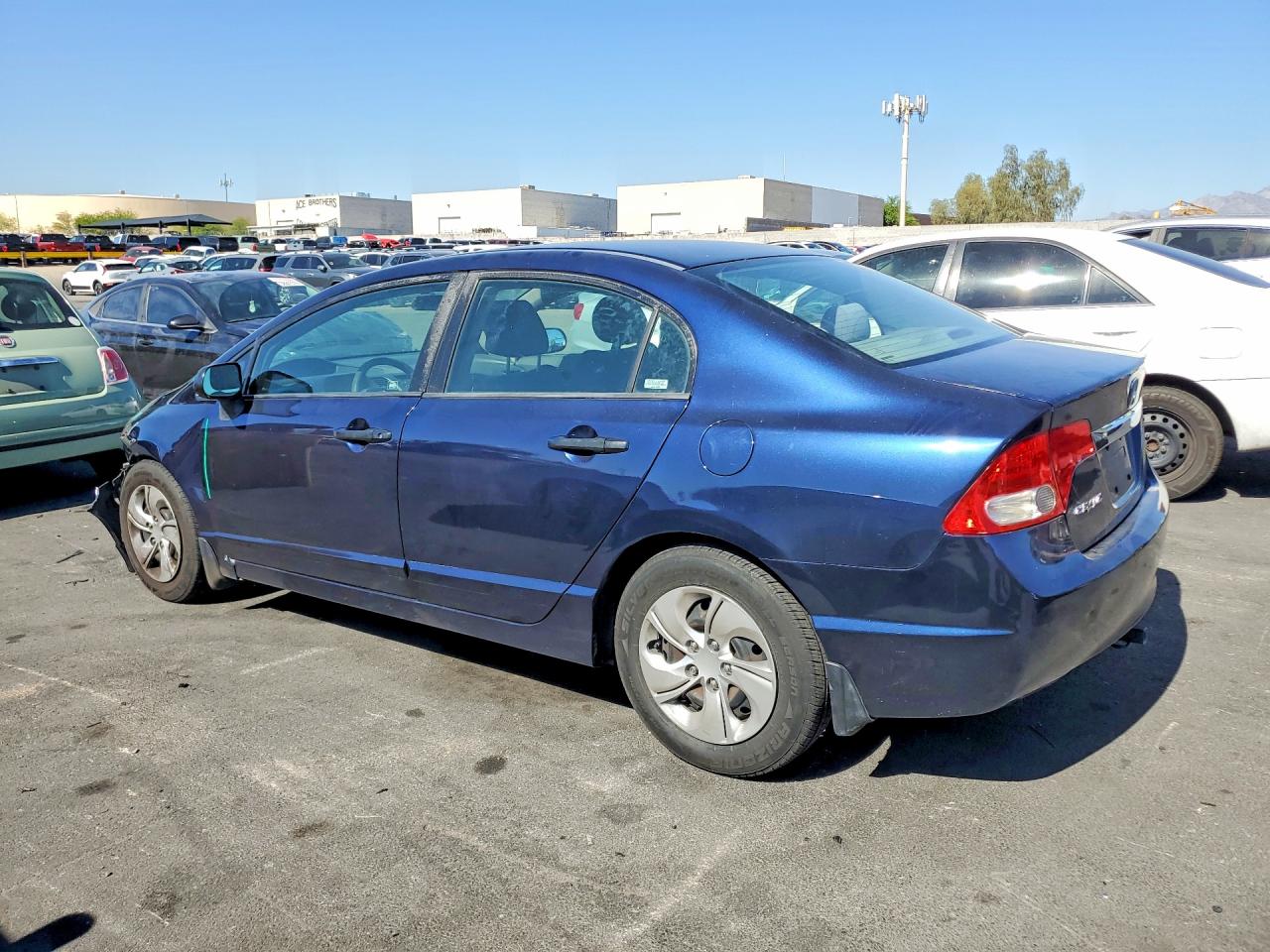 2009 Honda Civic Vp Blue vin: 2HGFA16309H513256