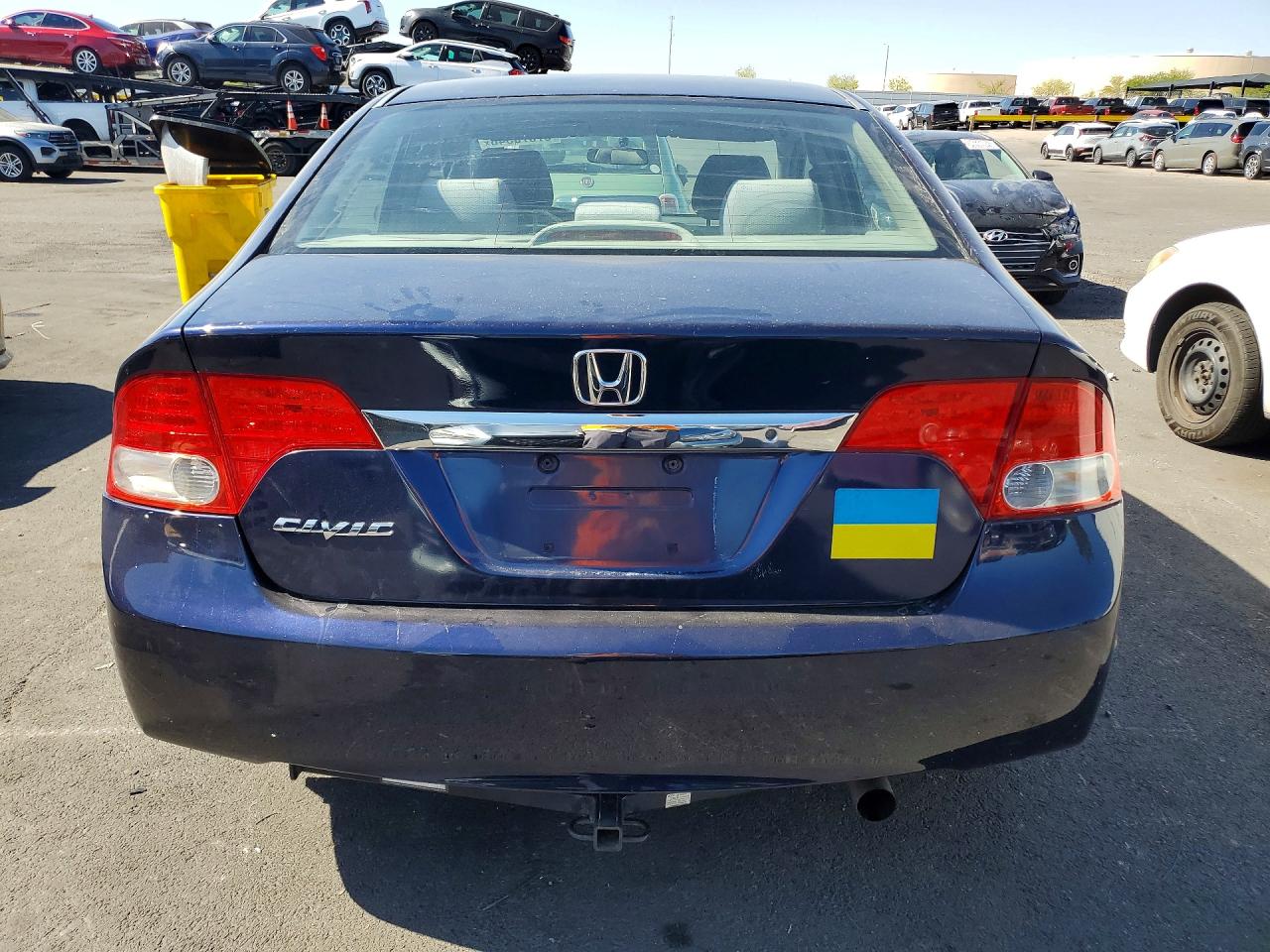2009 Honda Civic Vp Blue vin: 2HGFA16309H513256