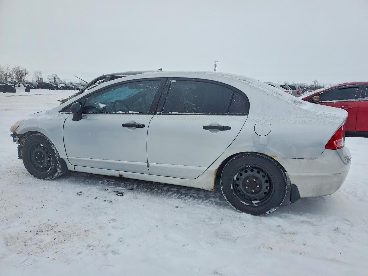 2006 Honda Civic Dx Vp Silver vin: 2HGFA16326H012767