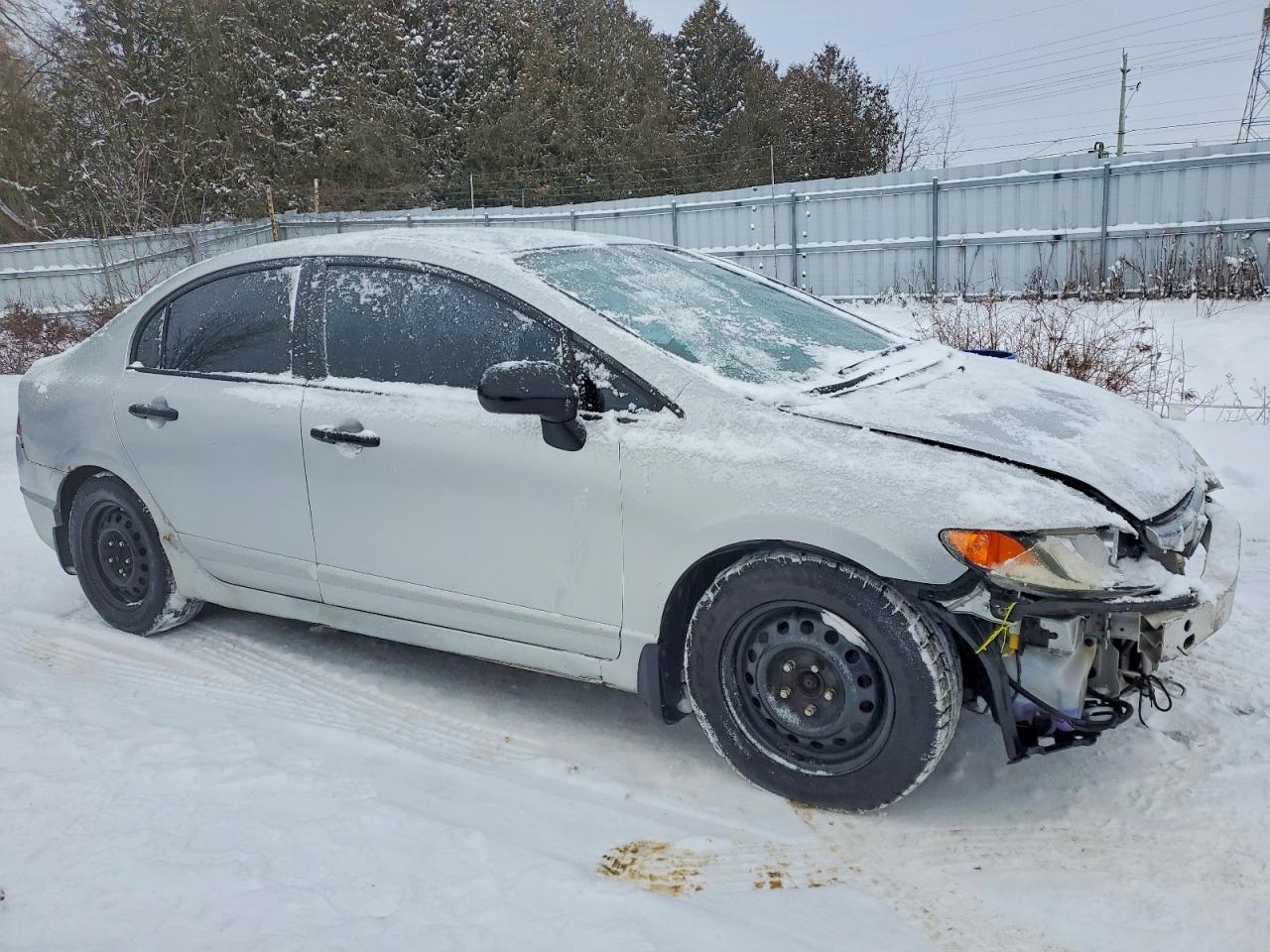 2006 Honda Civic Dx Vp Silver vin: 2HGFA16326H012767