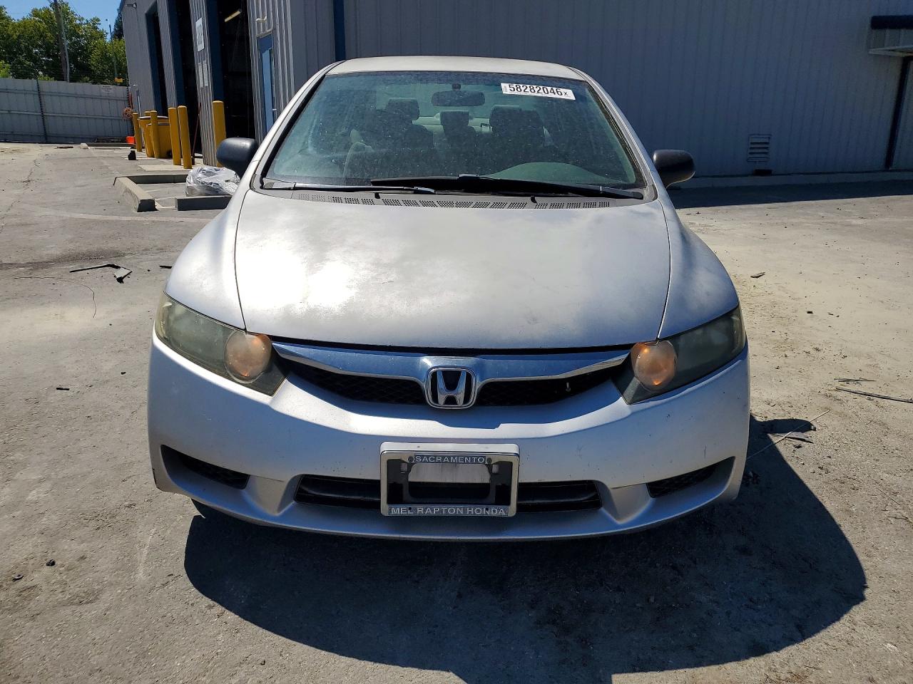 2009 Honda Civic Vp Silver vin: 2HGFA16329H325872