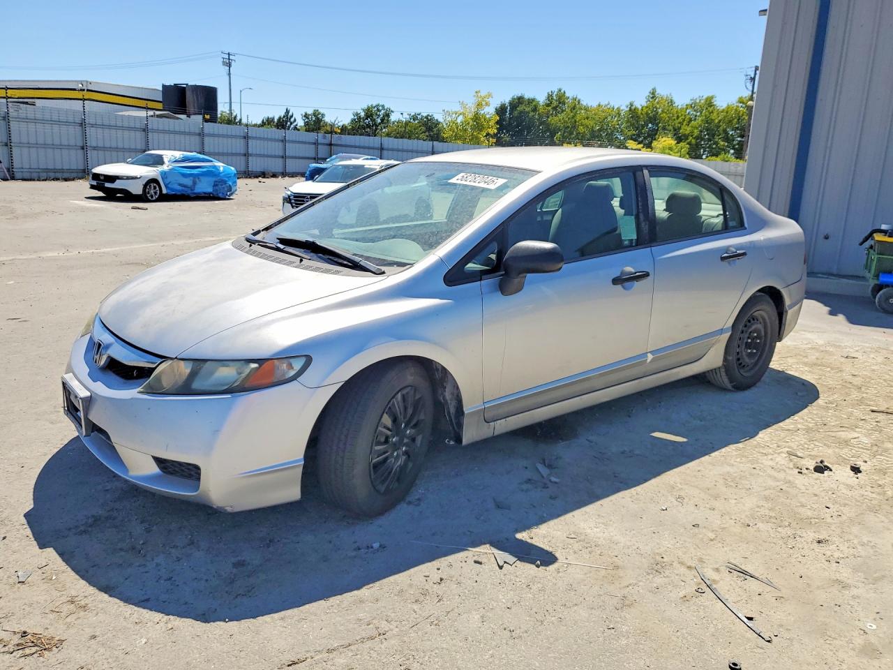 2009 Honda Civic Vp Silver vin: 2HGFA16329H325872