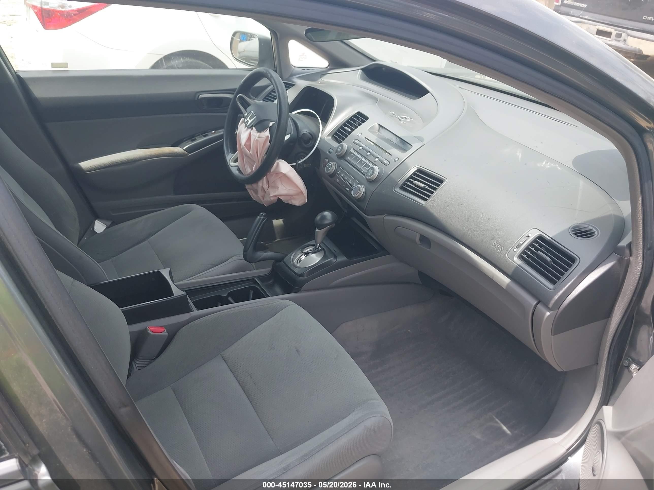 2009 Honda Civic Vp Gray vin: 2HGFA16329H340551