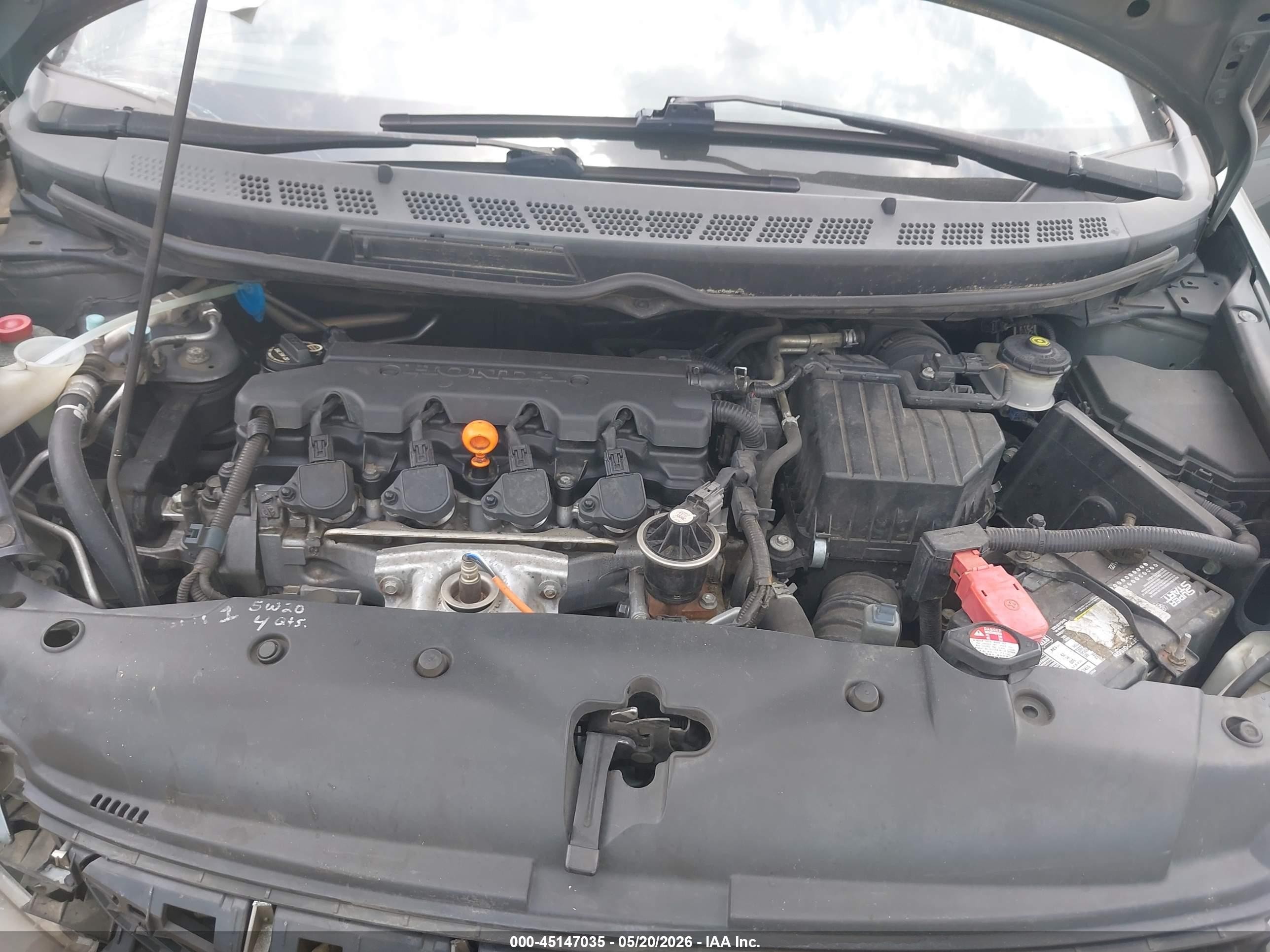 2009 Honda Civic Vp Gray vin: 2HGFA16329H340551