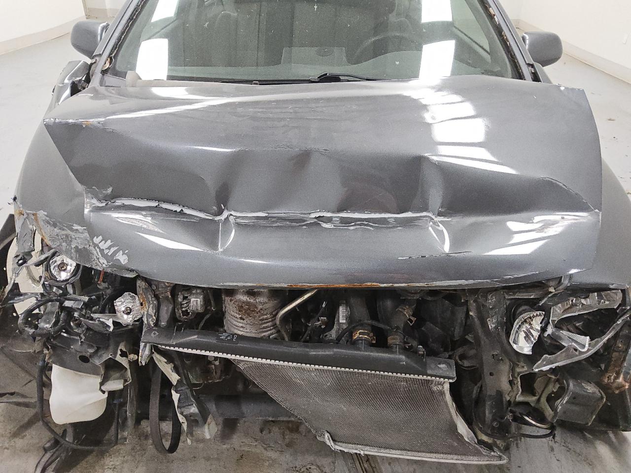 2009 Honda Civic Vp Gray vin: 2HGFA16329H523559 Damage: Front Bumper Reinforcement, Broken, Replacement Required