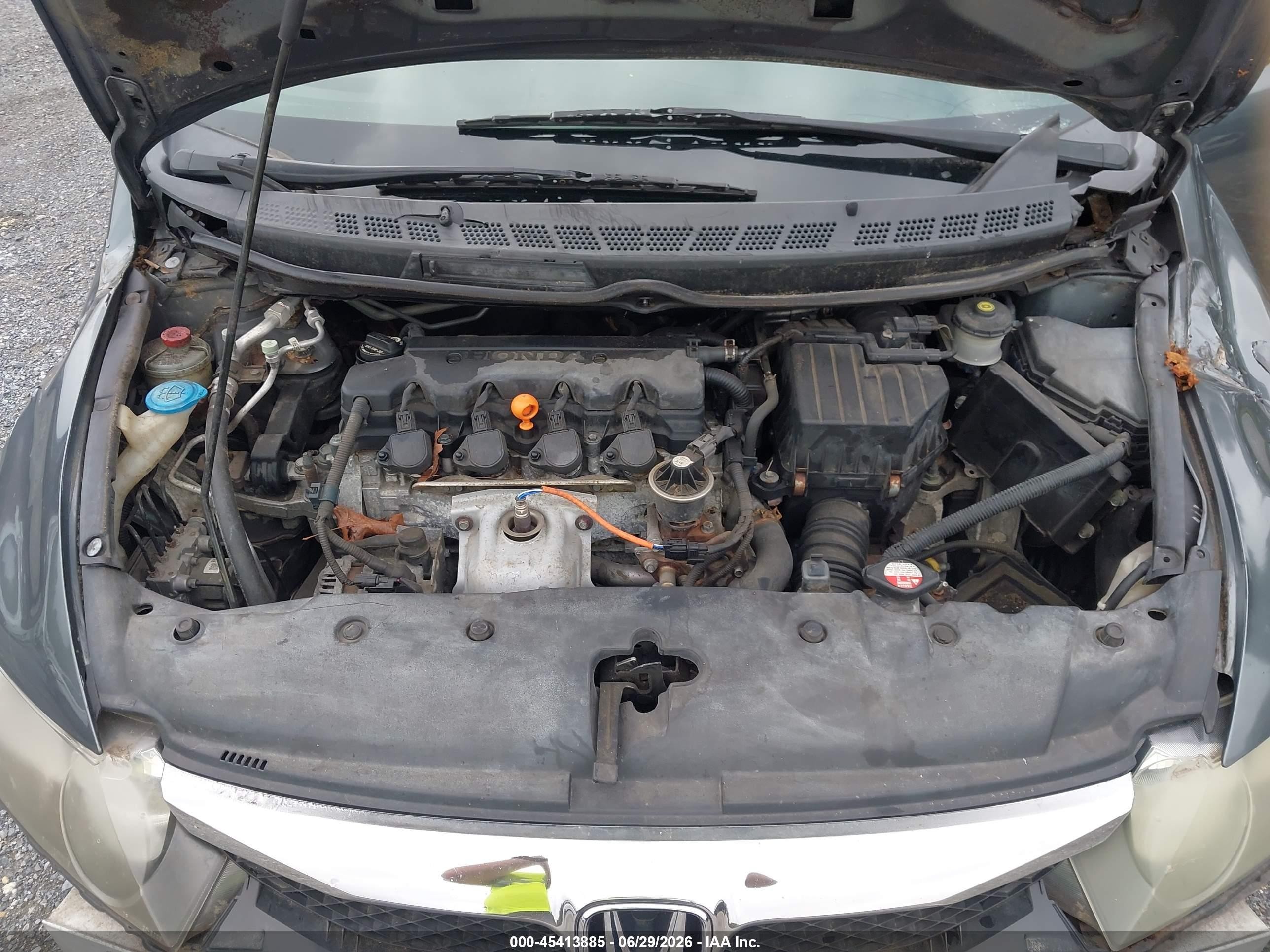 2009 Honda Civic Vp Gray vin: 2HGFA16339H335584