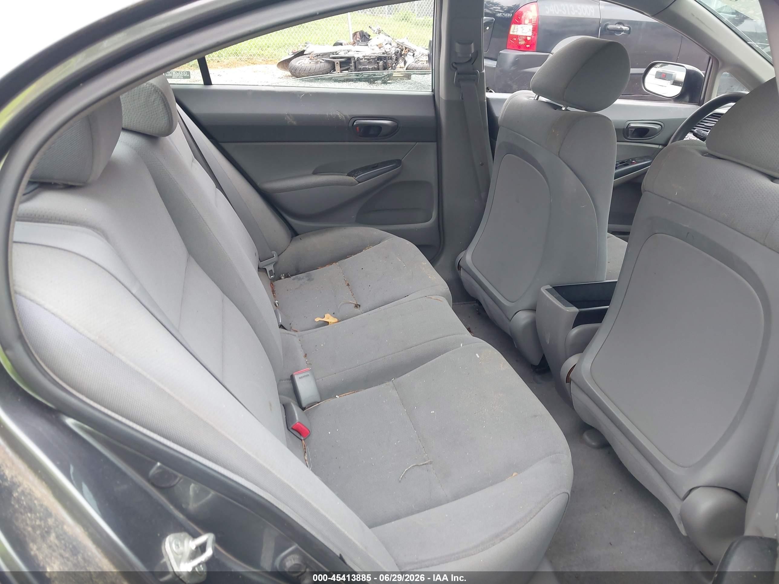 2009 Honda Civic Vp Gray vin: 2HGFA16339H335584