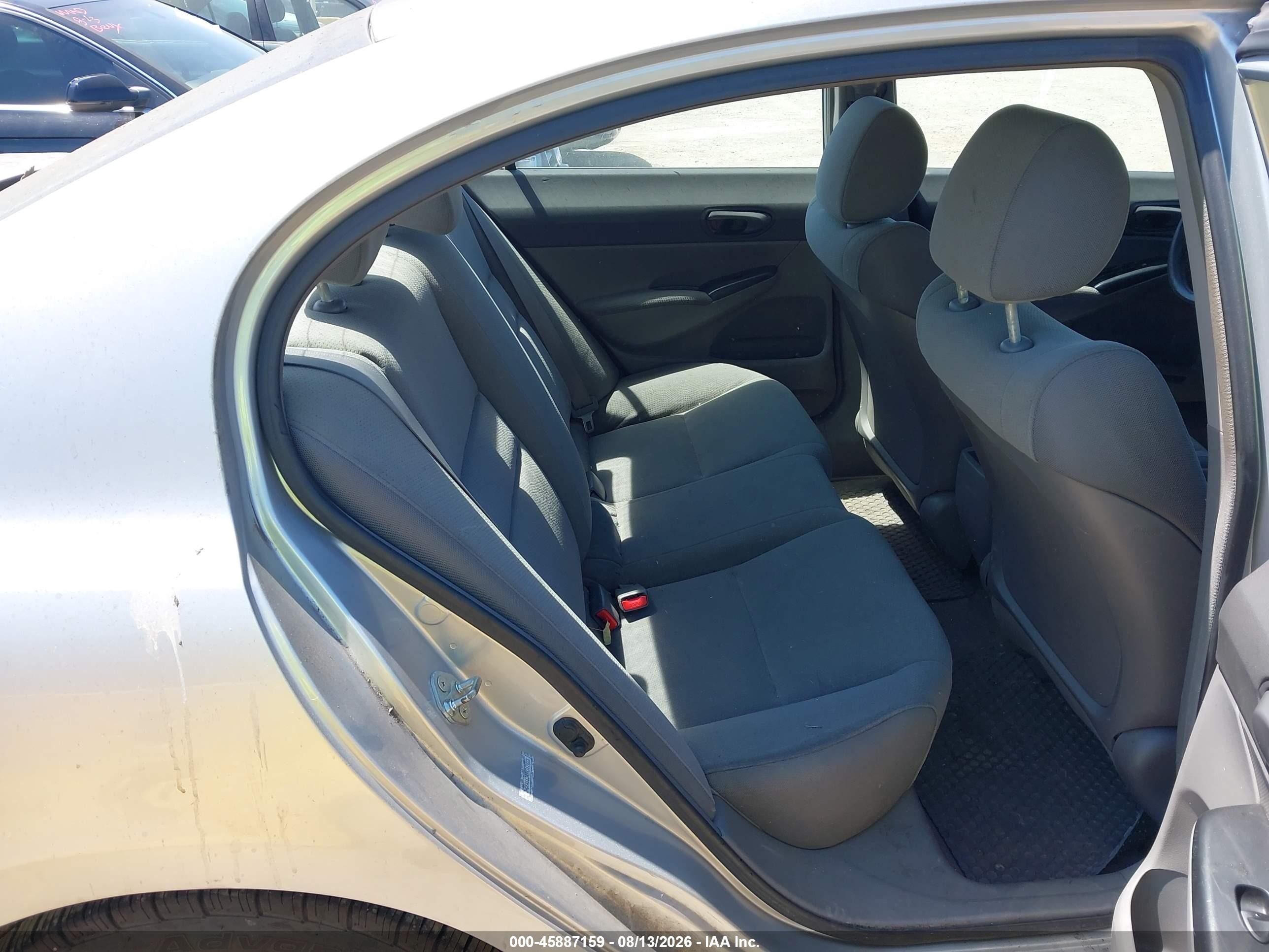 2009 Honda Civic Vp Silver vin: 2HGFA16349H347923