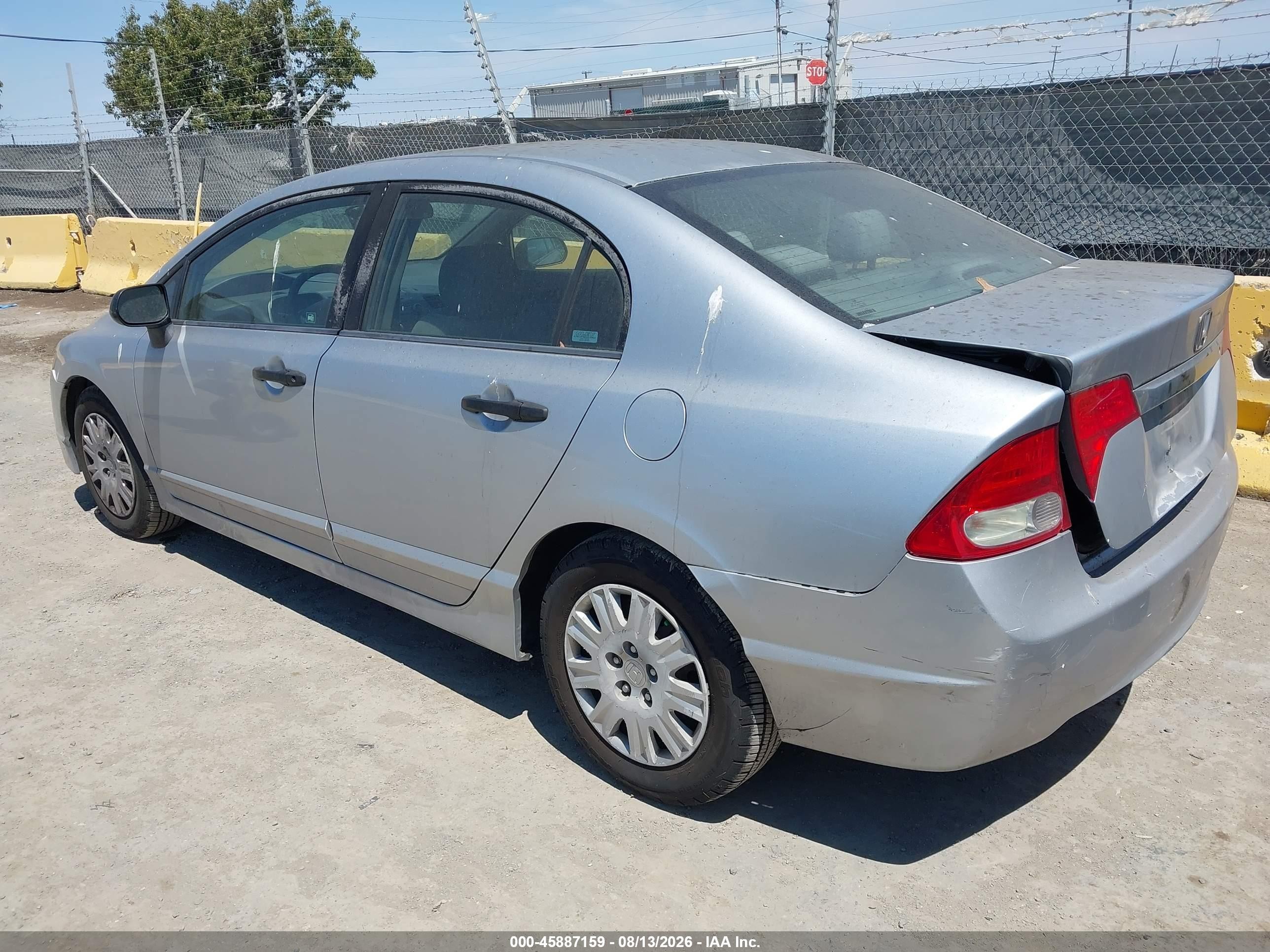 2009 Honda Civic Vp Silver vin: 2HGFA16349H347923