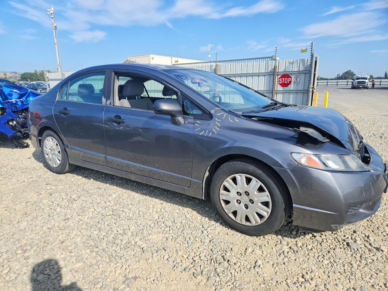 2009 Honda Civic Vp Charcoal vin: 2HGFA16349H348022