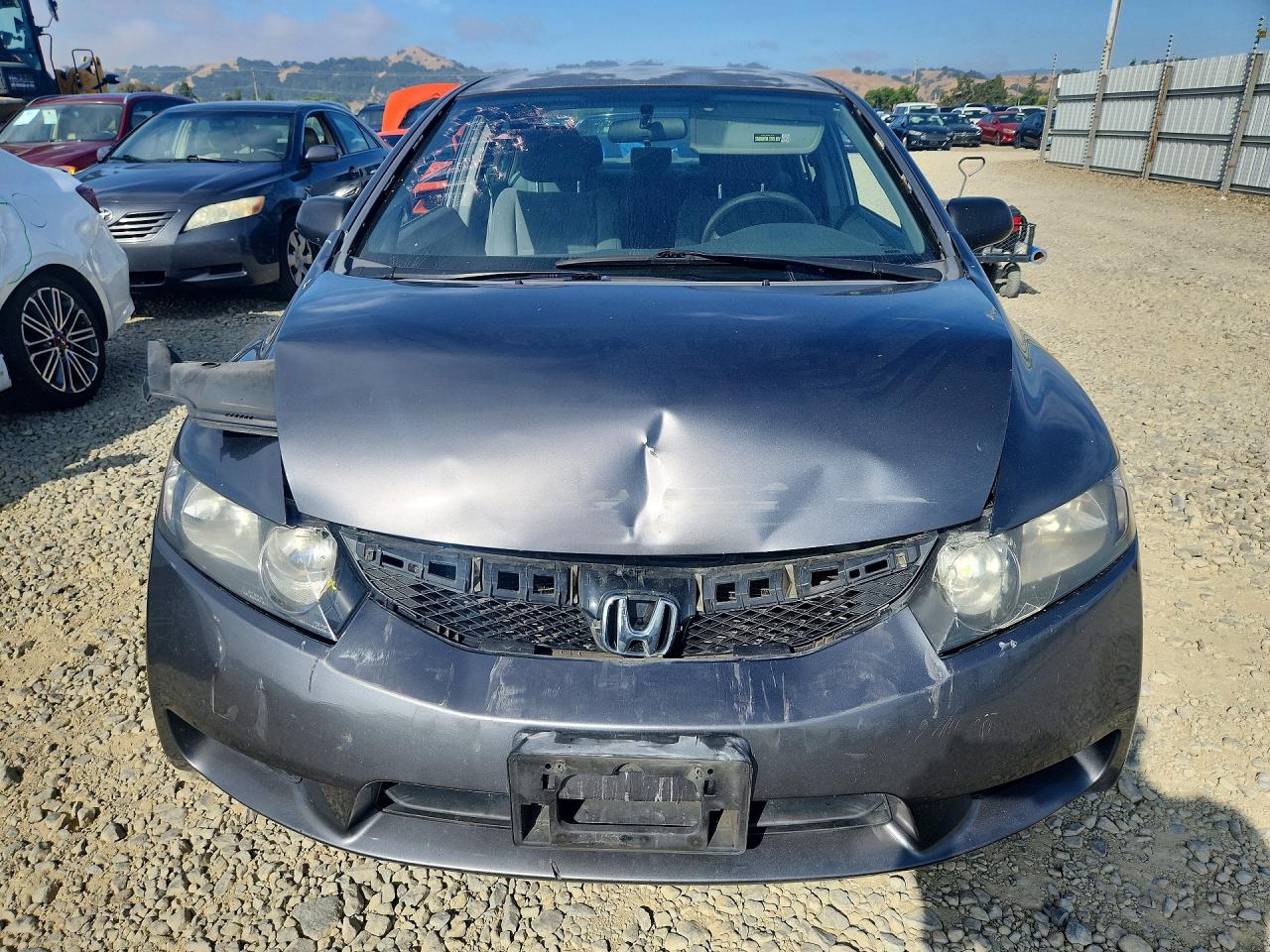 2009 Honda Civic Vp Charcoal vin: 2HGFA16349H348022