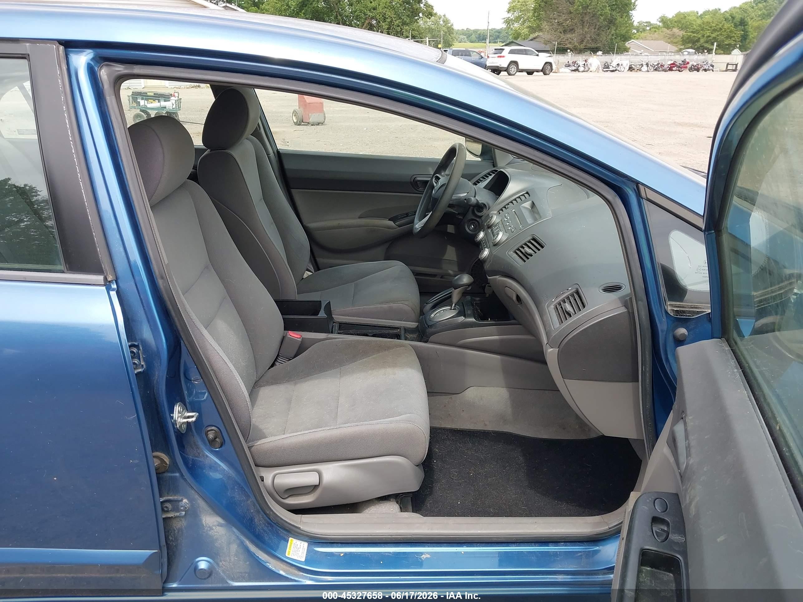 2009 Honda Civic Vp Синий vin: 2HGFA16359H328765