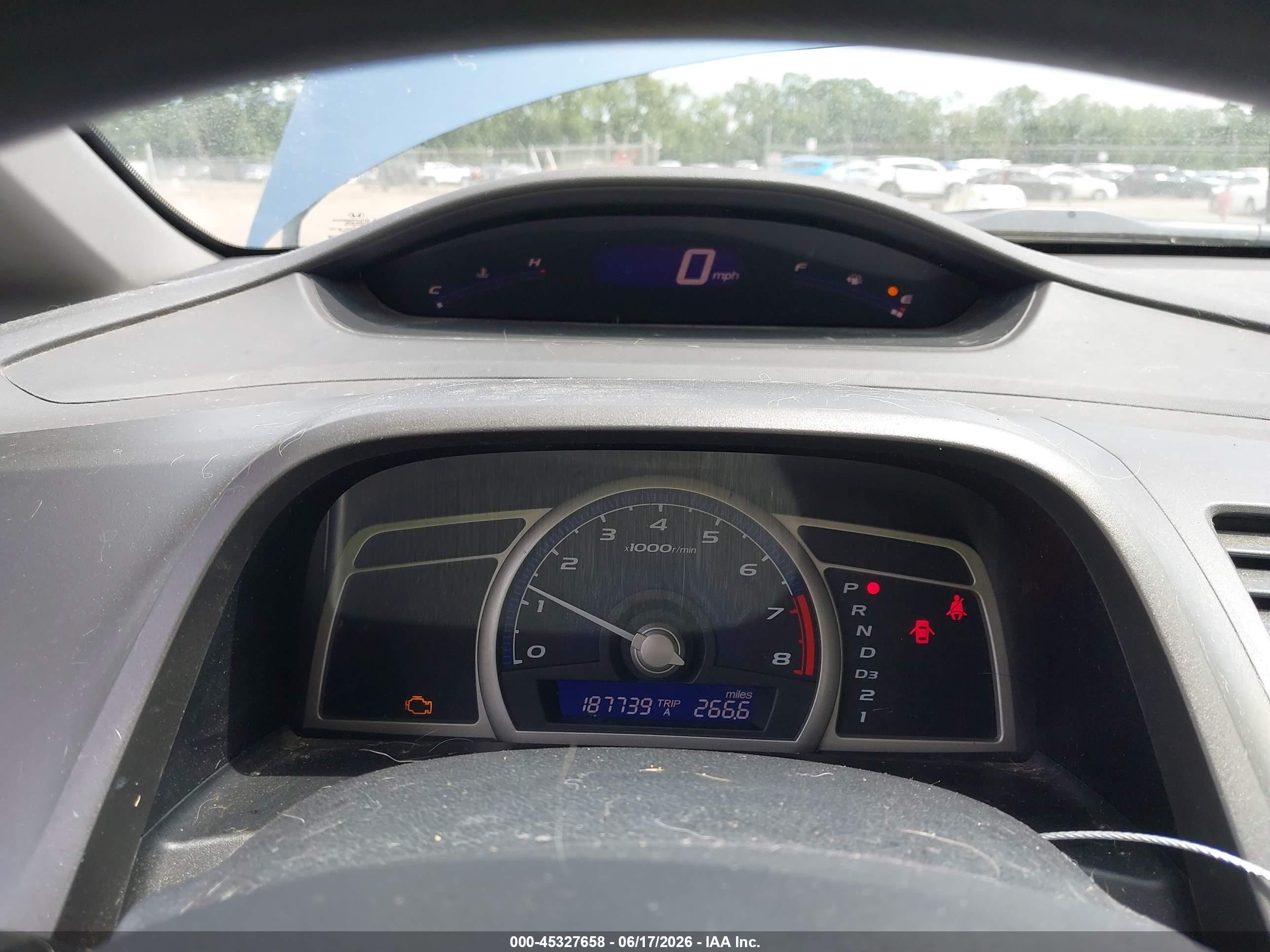 2009 Honda Civic Vp Синий vin: 2HGFA16359H328765