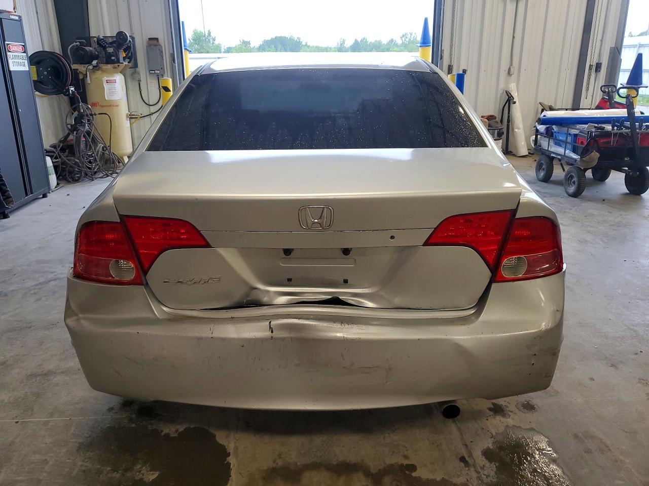 2006 Honda Civic Dx Vp Silver vin: 2HGFA16366H027272
