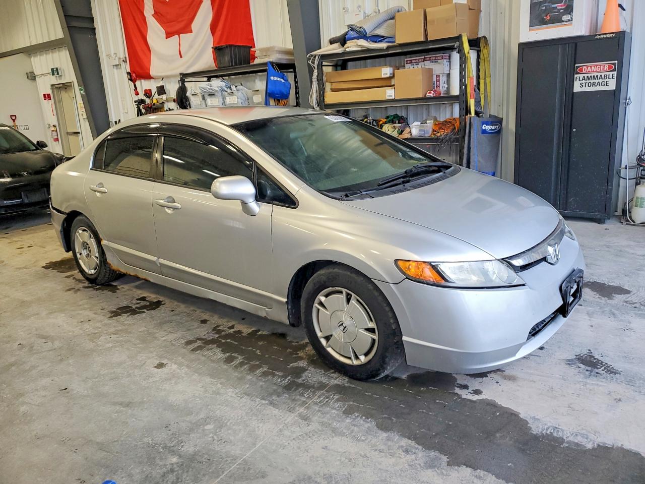 2006 Honda Civic Dx Vp Silver vin: 2HGFA16366H027272