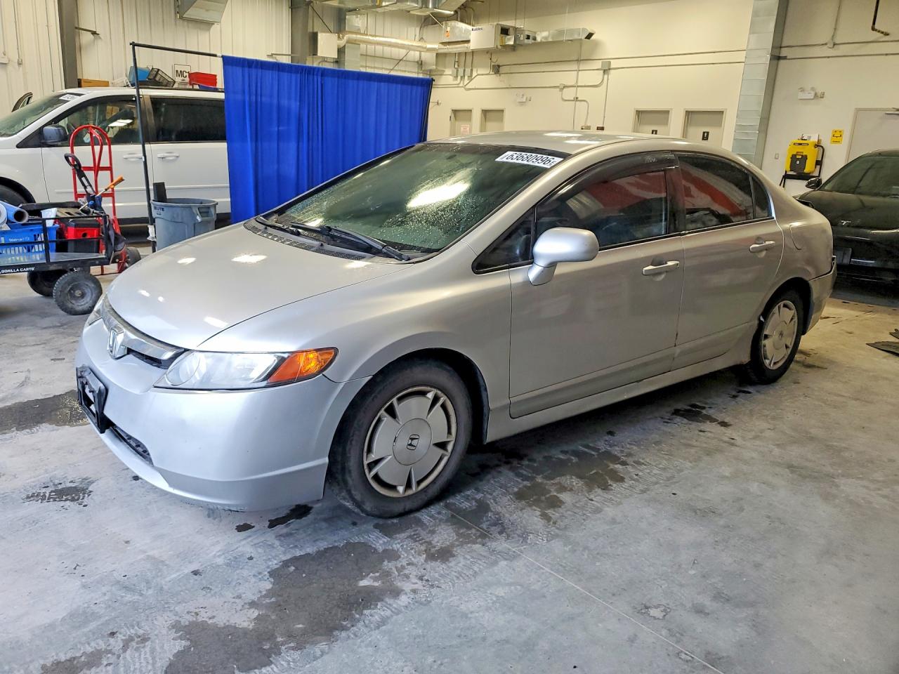 2006 Honda Civic Dx Vp Silver vin: 2HGFA16366H027272