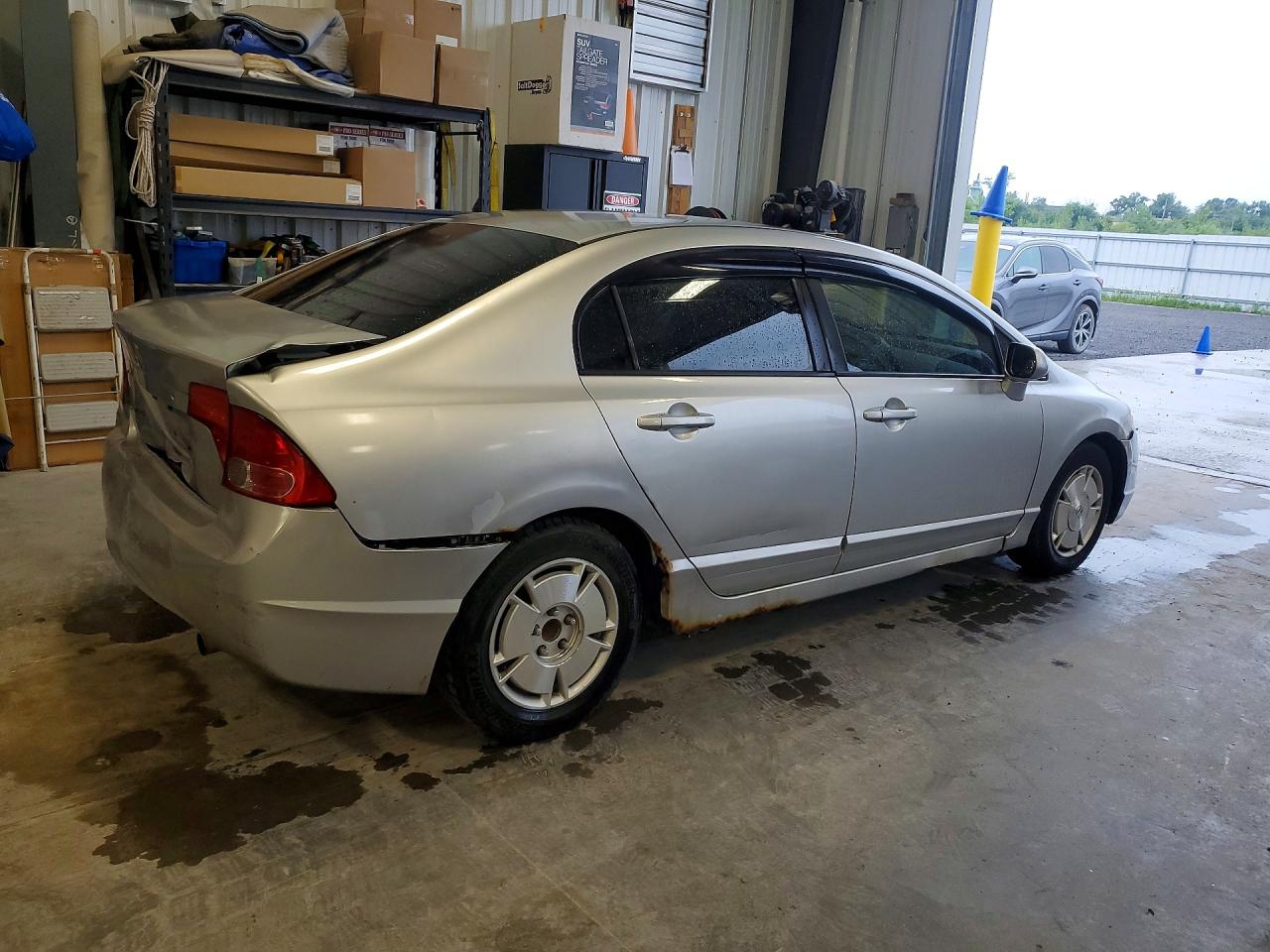 2006 Honda Civic Dx Vp Silver vin: 2HGFA16366H027272