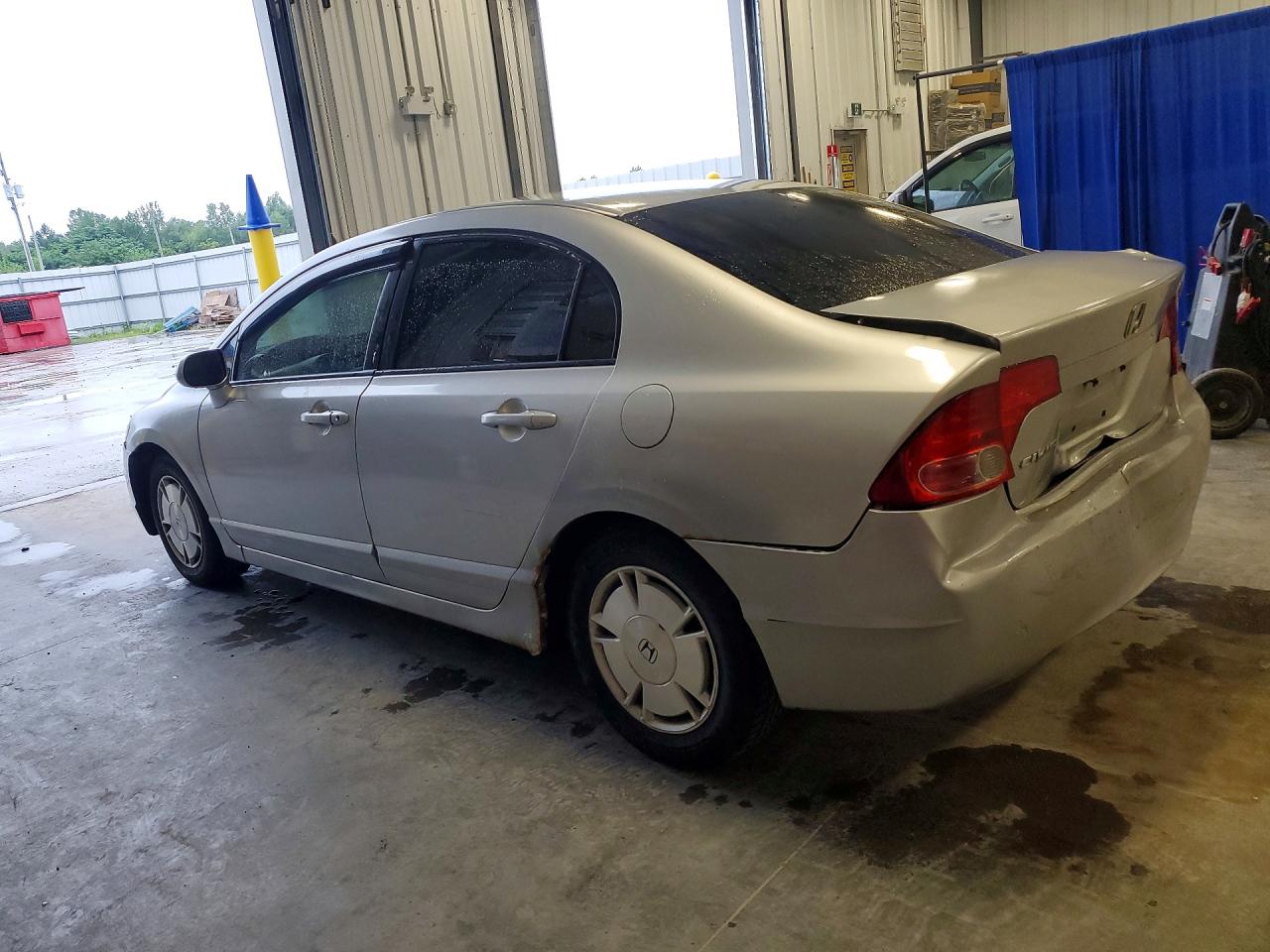 2006 Honda Civic Dx Vp Silver vin: 2HGFA16366H027272