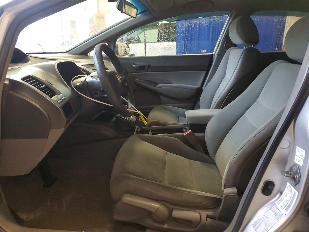 2006 Honda Civic Dx Vp Silver vin: 2HGFA16366H027272