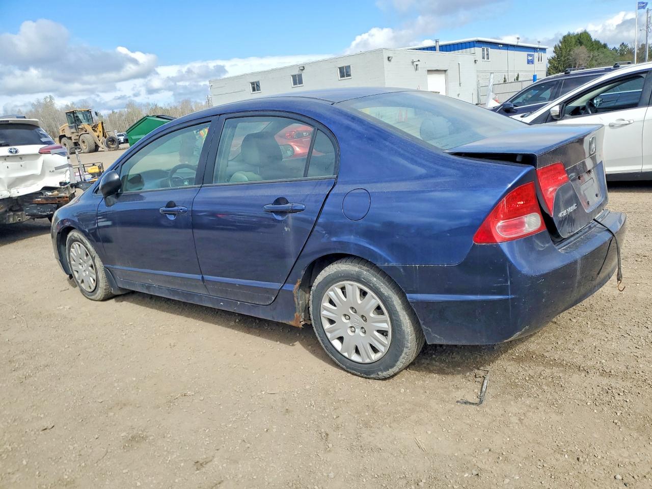 2007 Honda Civic Dx Blue vin: 2HGFA16367H009677