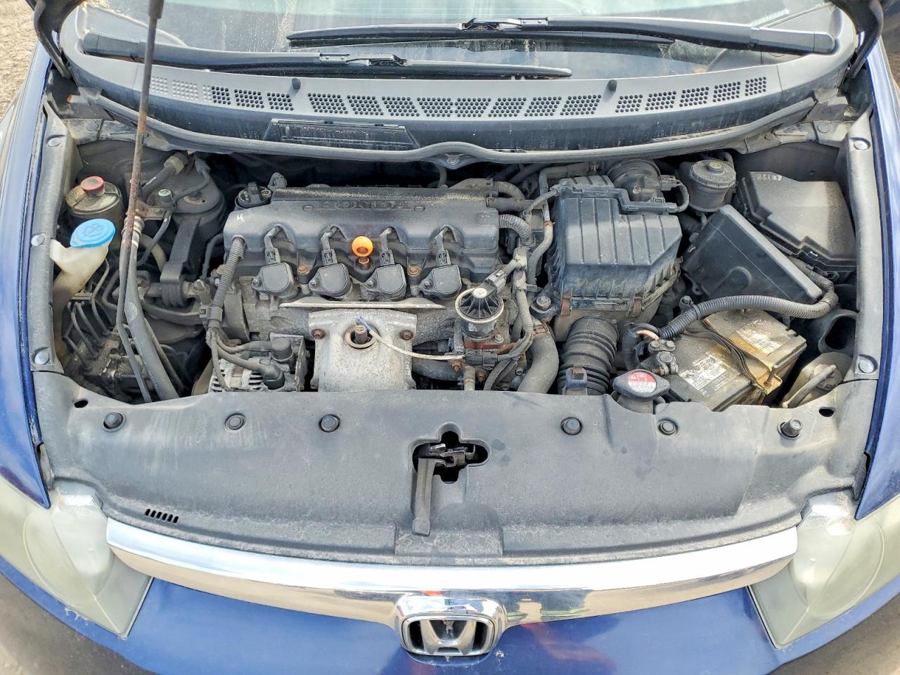 2007 Honda Civic Dx Blue vin: 2HGFA16367H009677