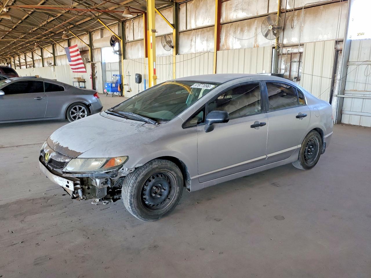 2009 Honda Civic Vp Серебряный vin: 2HGFA16379H328721