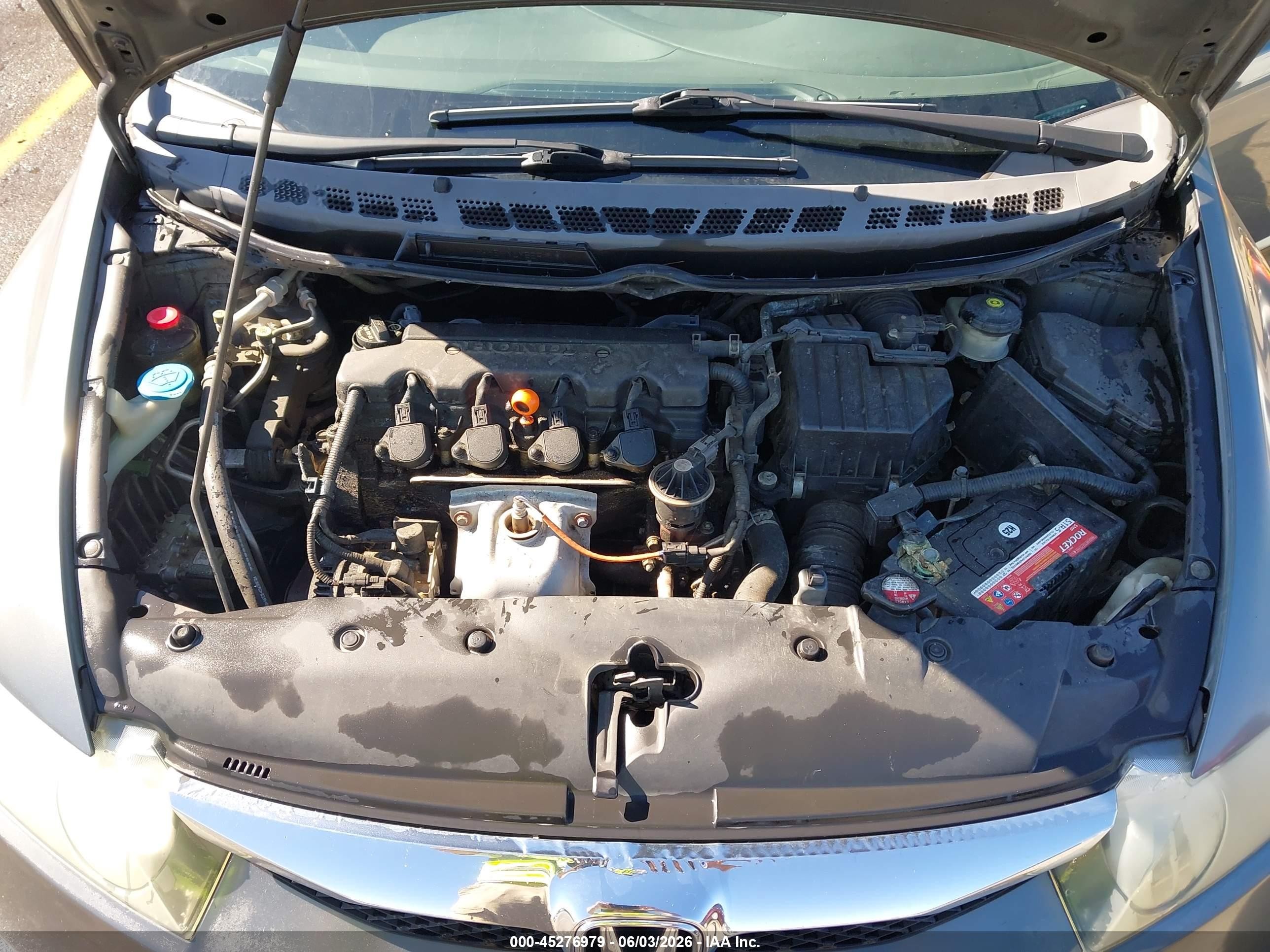 2009 Honda Civic Vp Gray vin: 2HGFA16379H334440