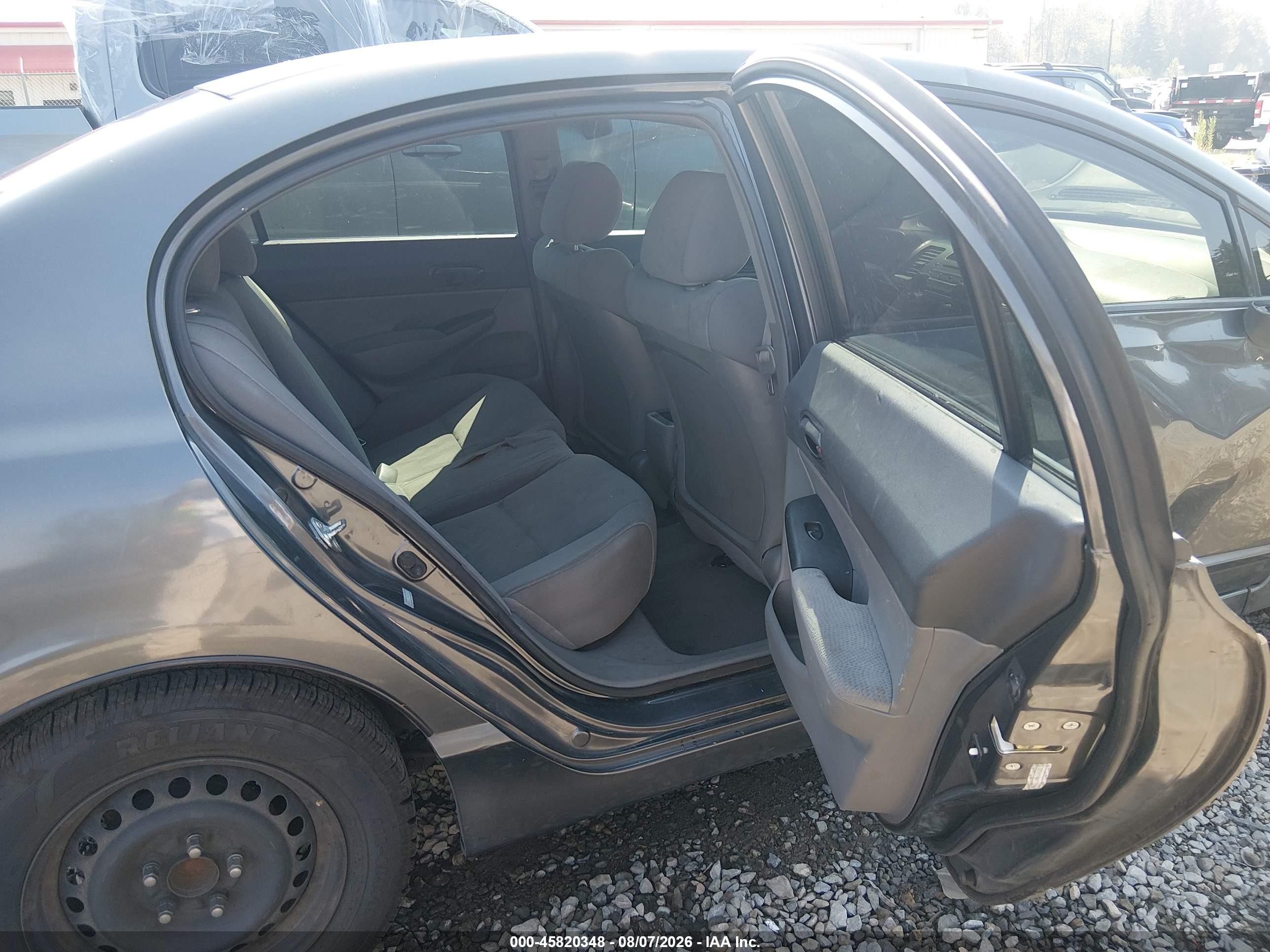 2009 Honda Civic Vp Gray vin: 2HGFA16379H509530