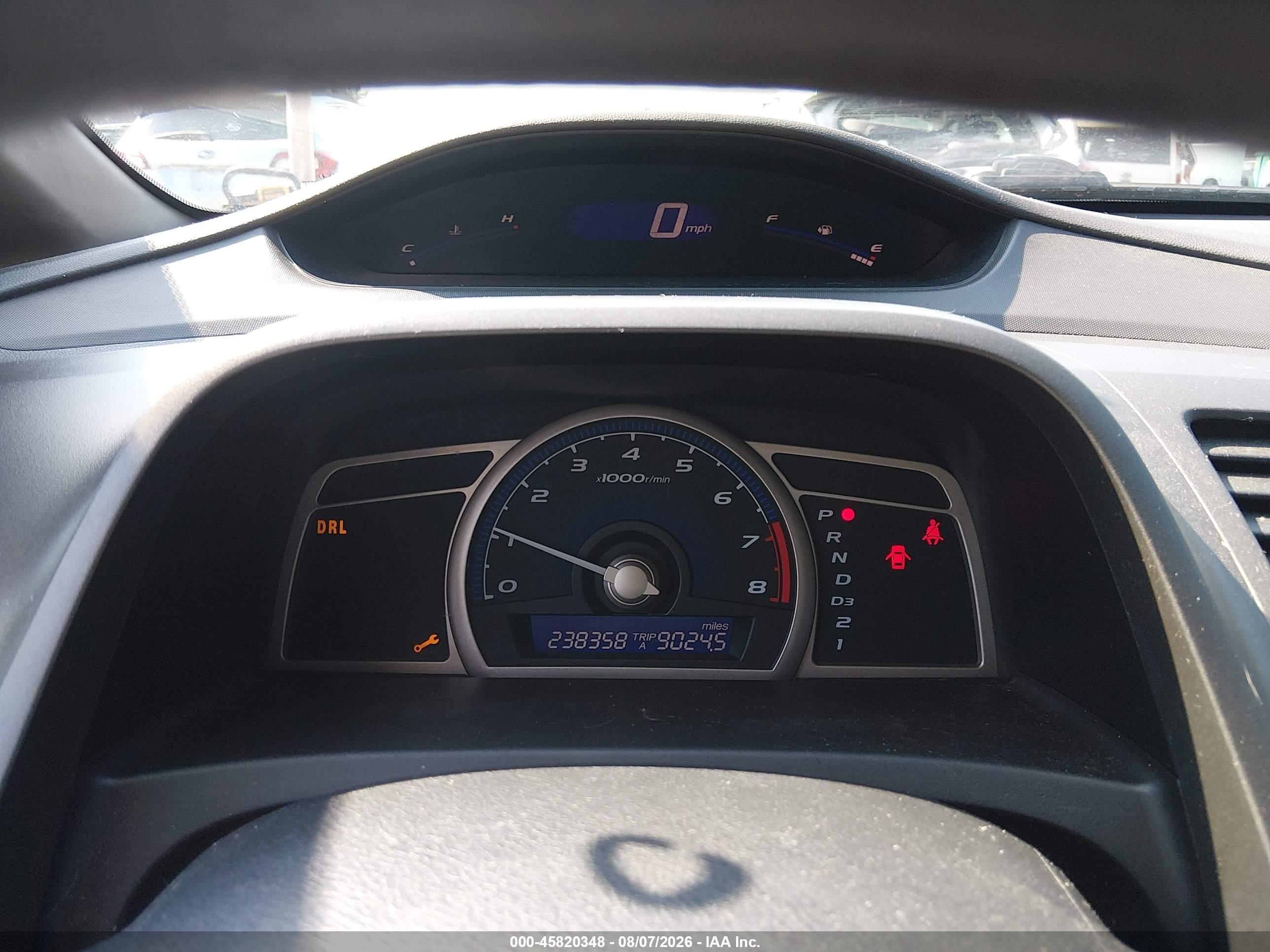 2009 Honda Civic Vp Gray vin: 2HGFA16379H509530