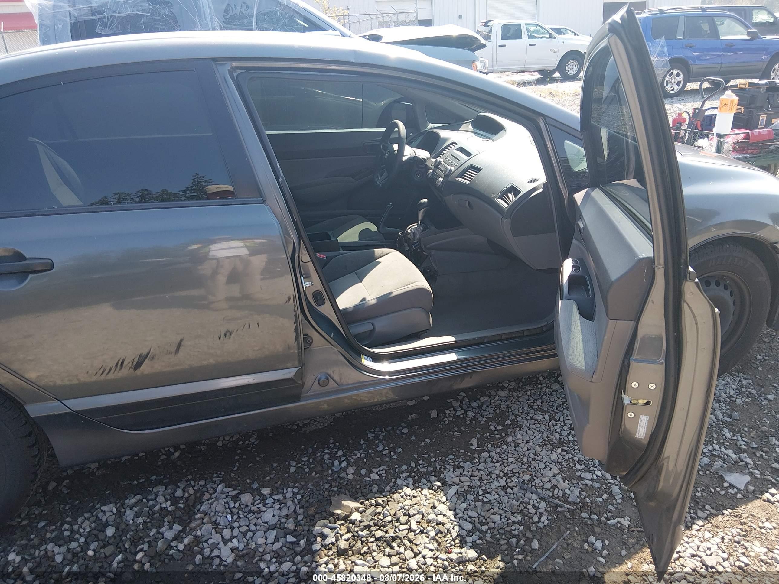 2009 Honda Civic Vp Gray vin: 2HGFA16379H509530