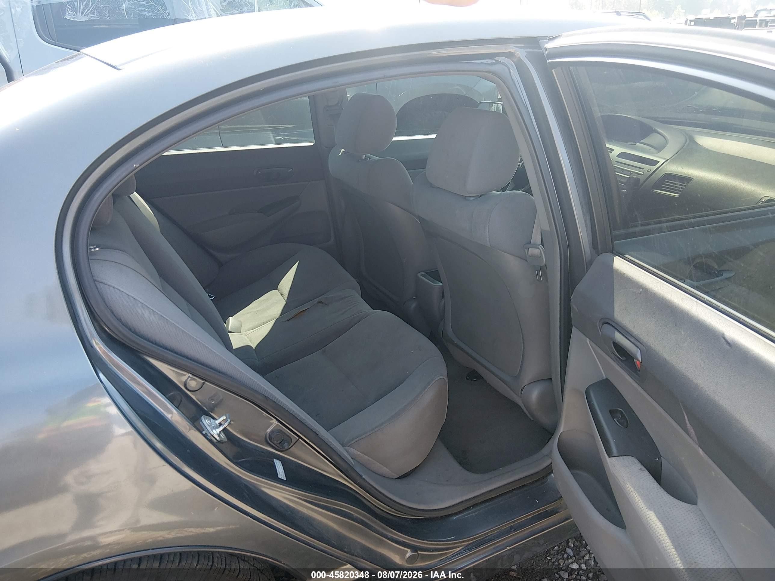 2009 Honda Civic Vp Gray vin: 2HGFA16379H509530