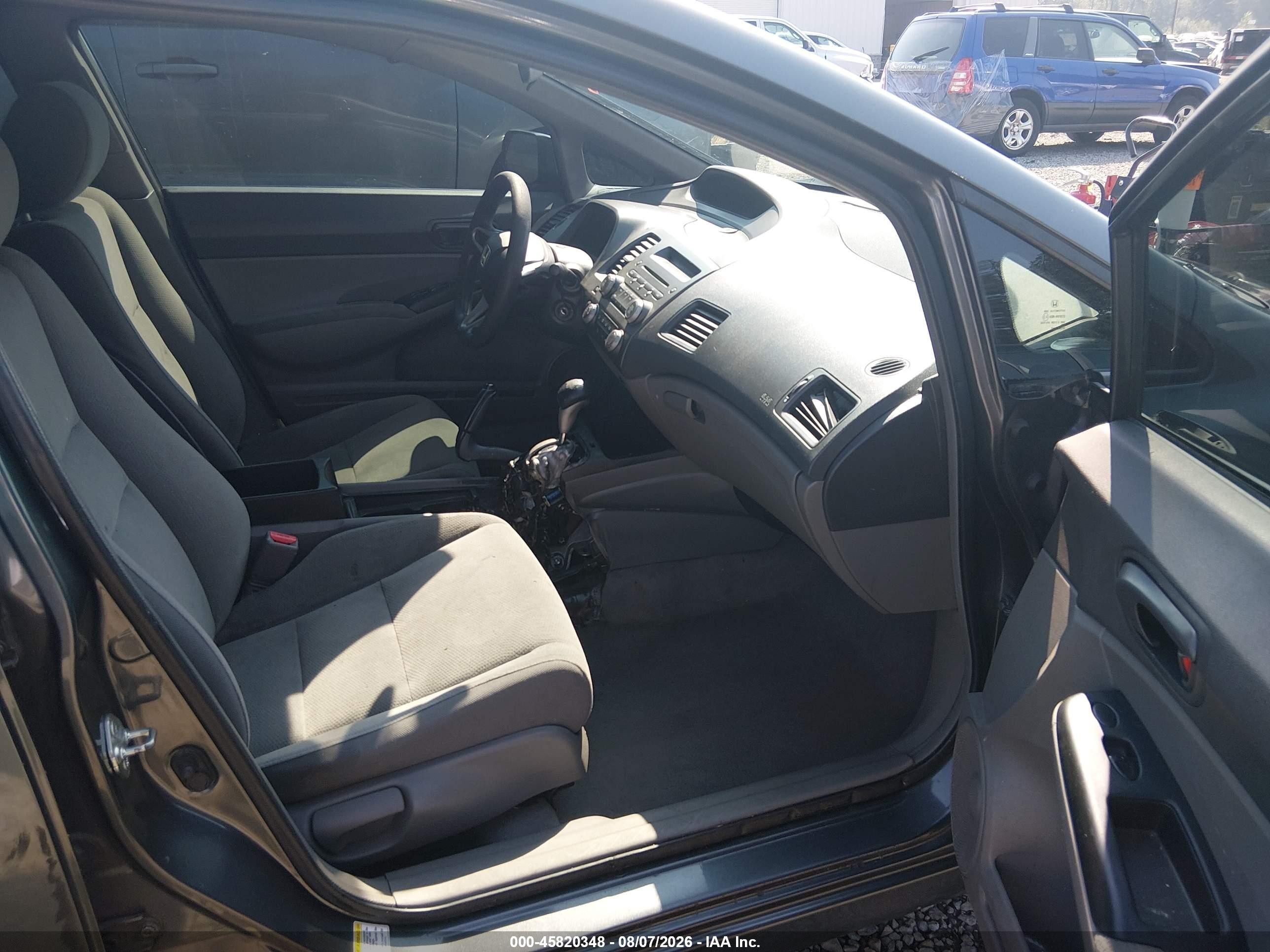 2009 Honda Civic Vp Gray vin: 2HGFA16379H509530