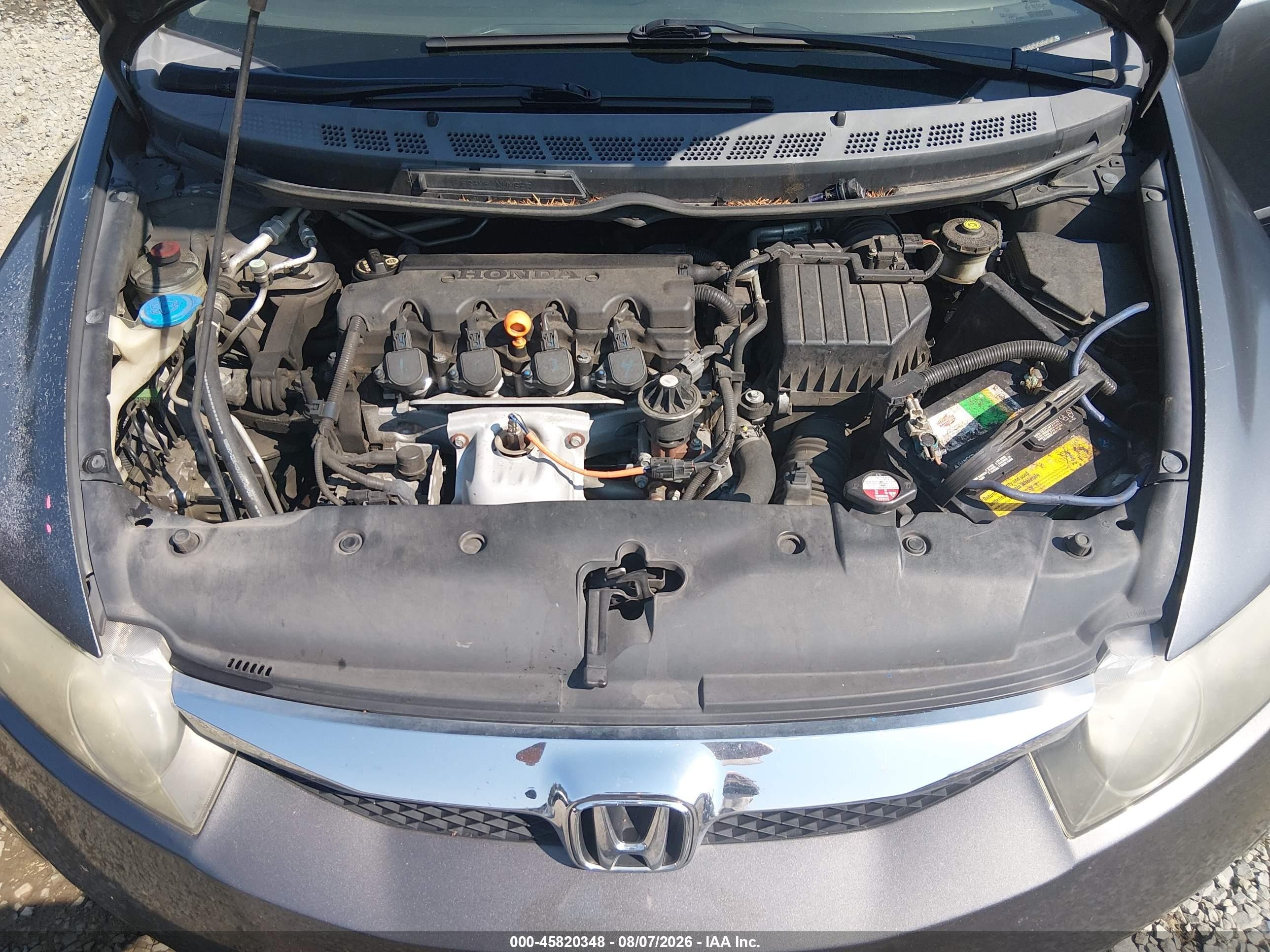 2009 Honda Civic Vp Gray vin: 2HGFA16379H509530
