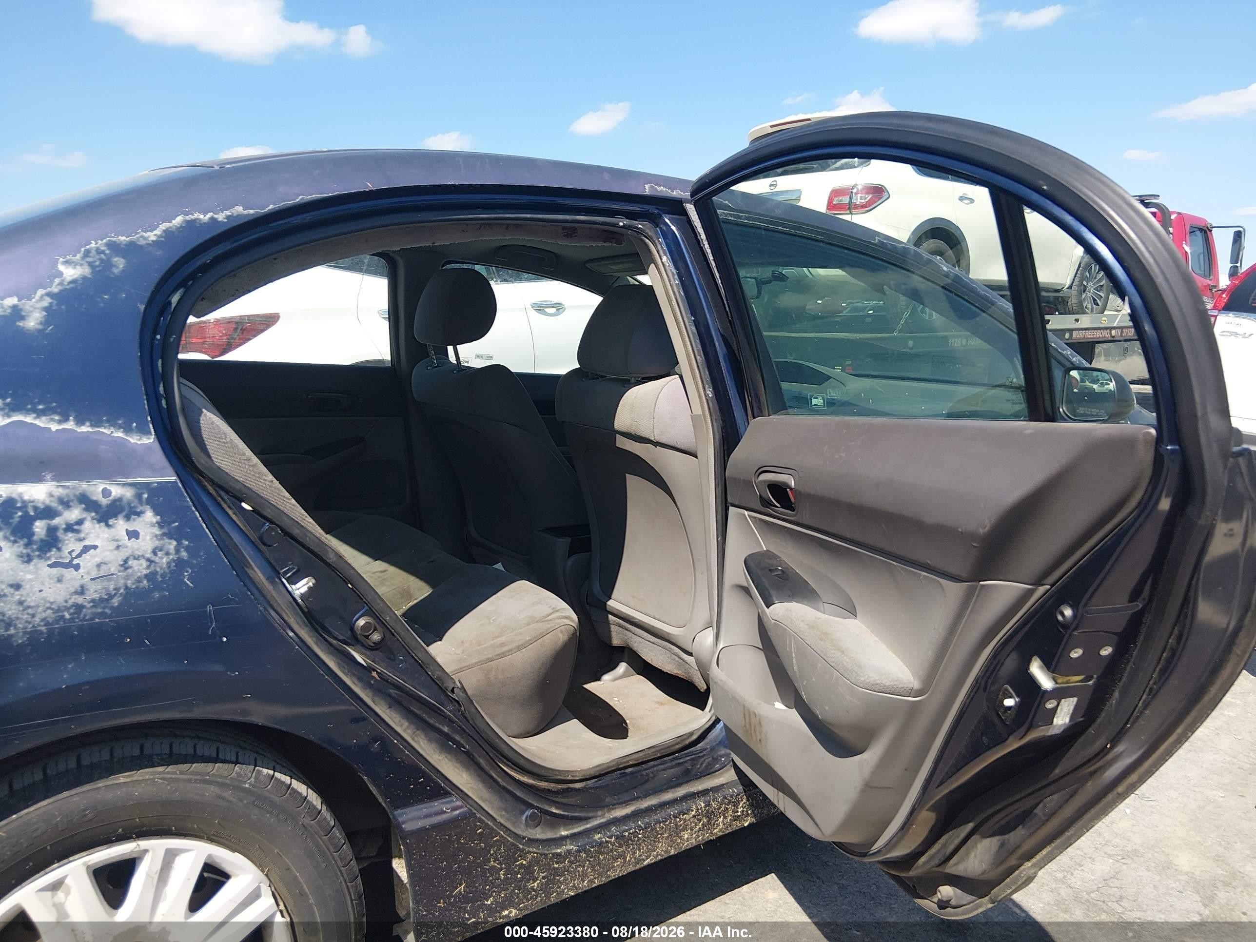 2009 Honda Civic Vp Blue vin: 2HGFA16379H511665
