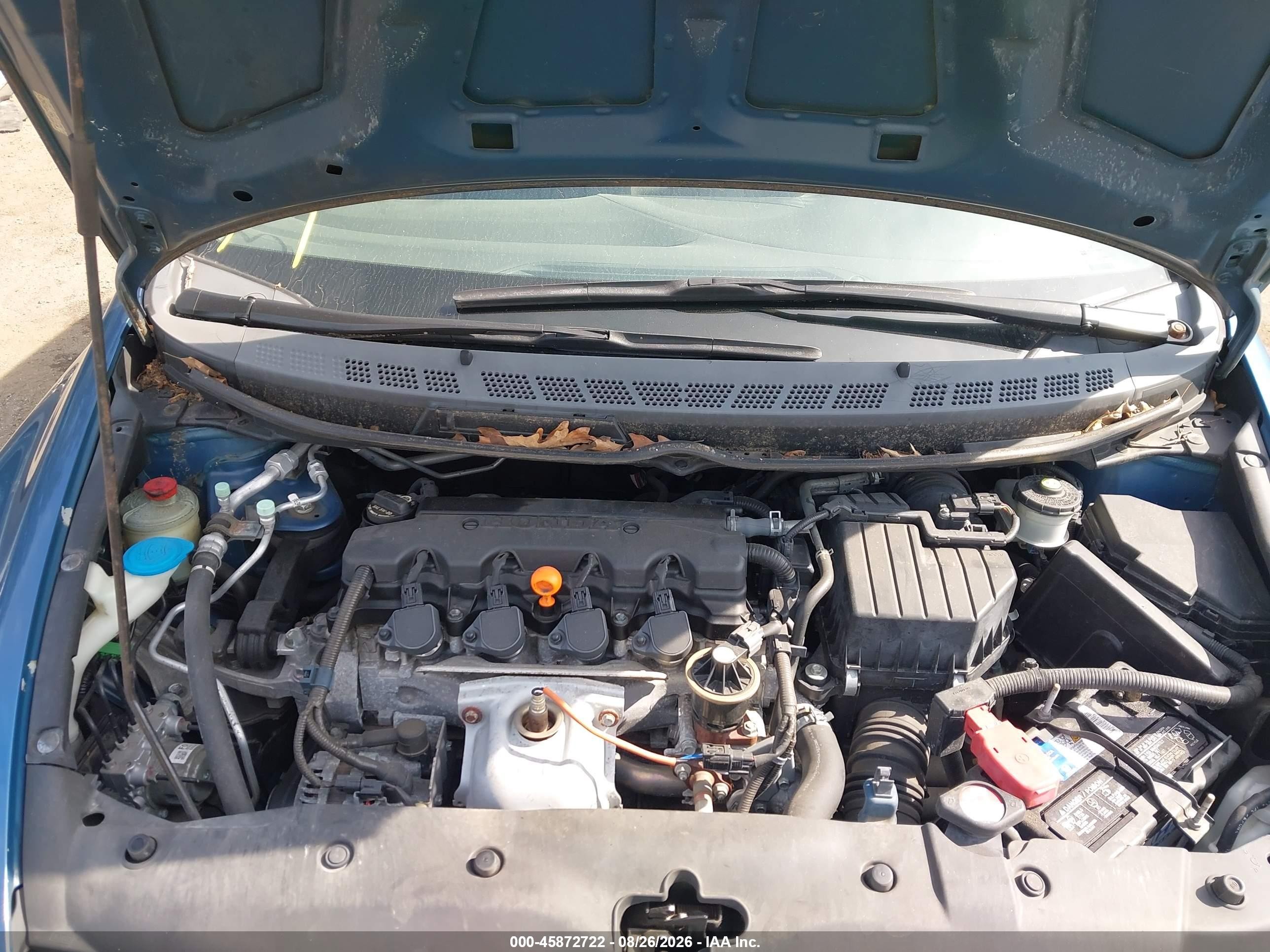 2009 Honda Civic Vp Синий vin: 2HGFA16399H333144