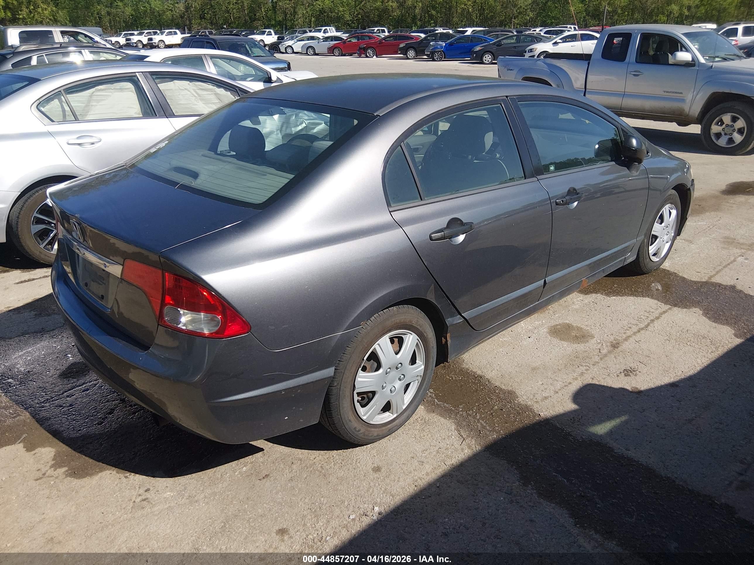 2009 Honda Civic Vp Gray vin: 2HGFA16399H337114