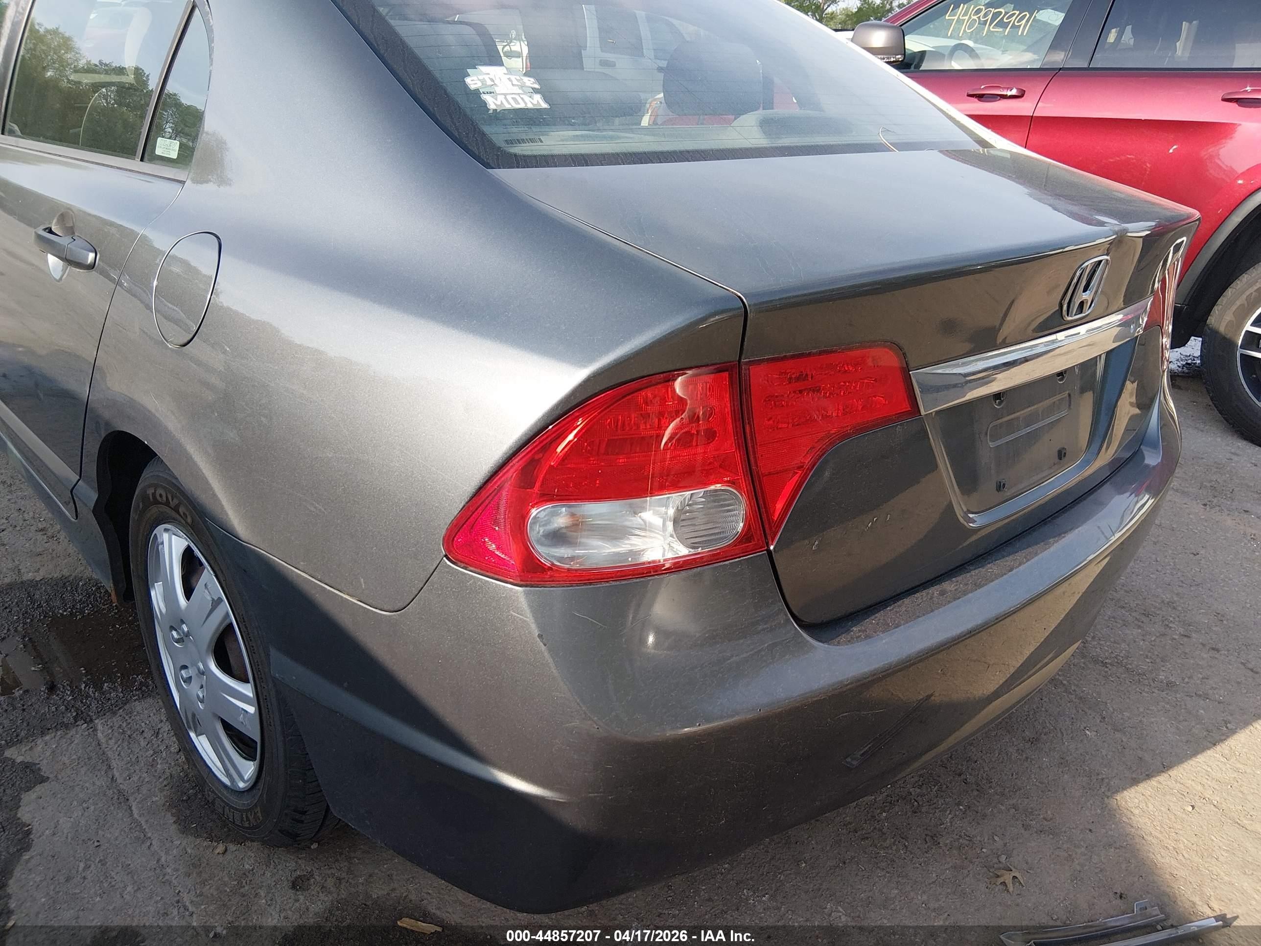 2009 Honda Civic Vp Gray vin: 2HGFA16399H337114