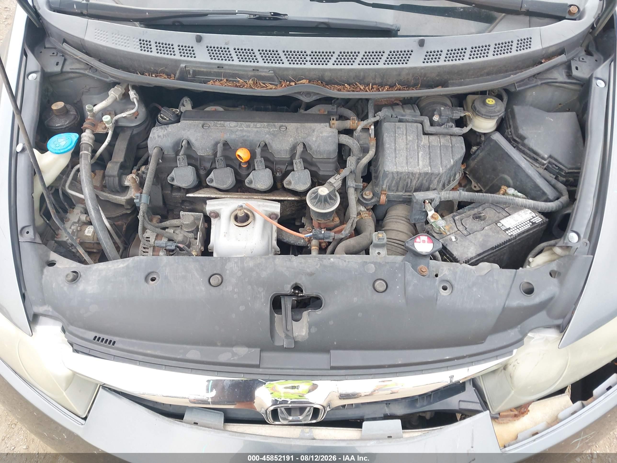 2009 Honda Civic Vp Gray vin: 2HGFA16399H359808