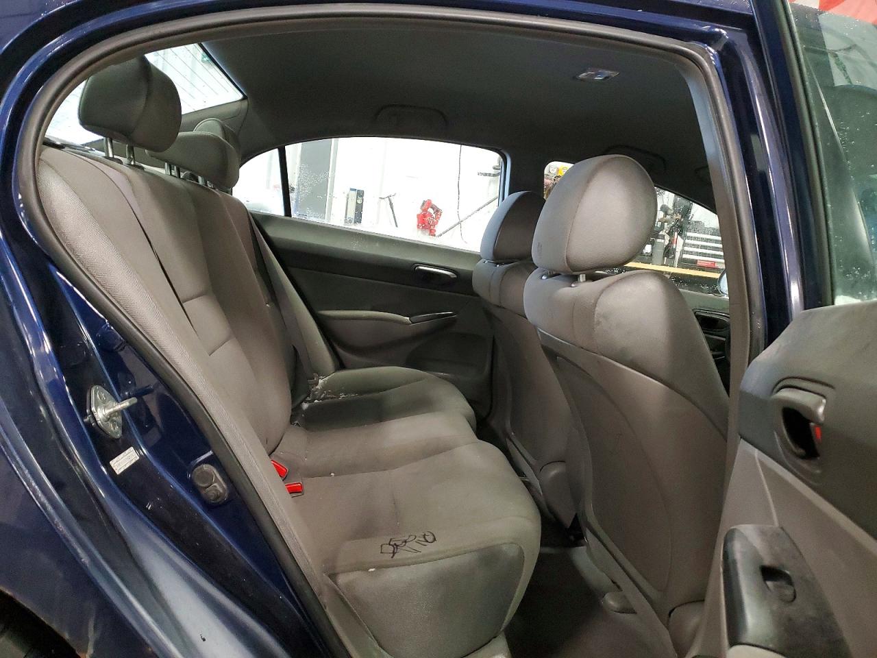 2007 Honda Civic Dx Blue vin: 2HGFA163X7H039376