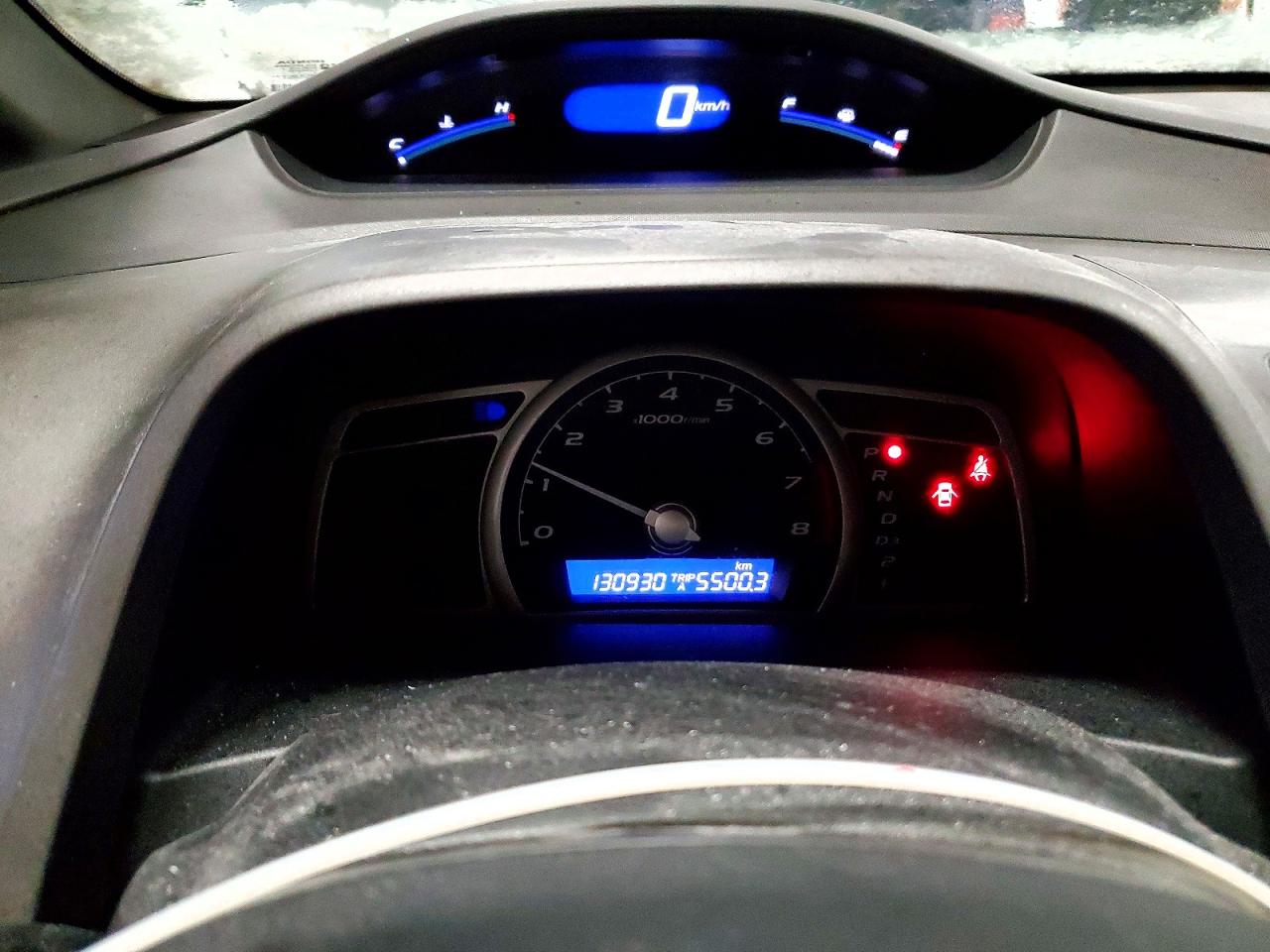 2007 Honda Civic Dx Blue vin: 2HGFA163X7H039376
