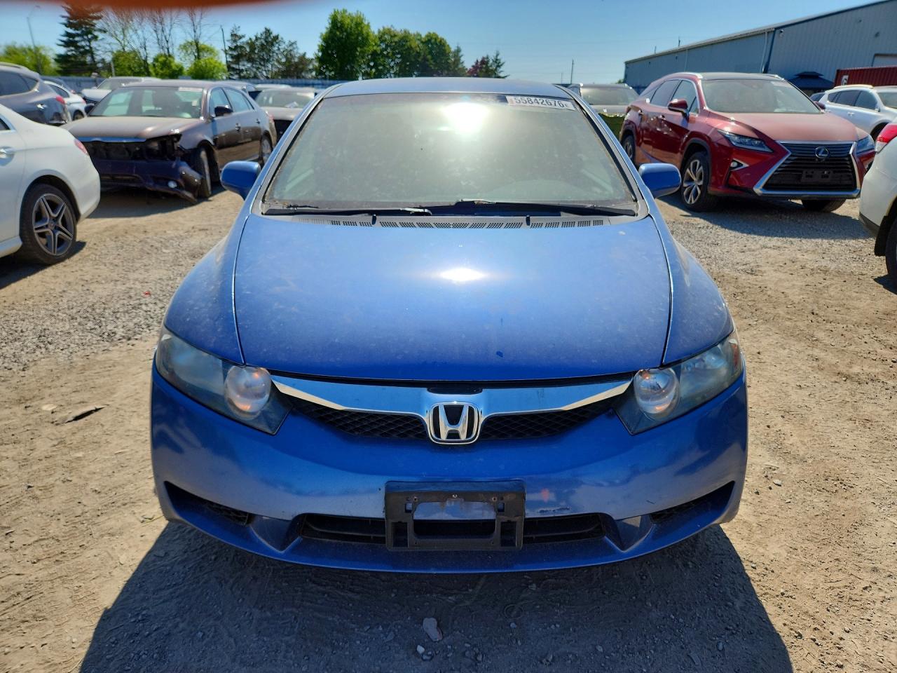 2009 Honda Civic Dx-g Blue vin: 2HGFA16409H031752