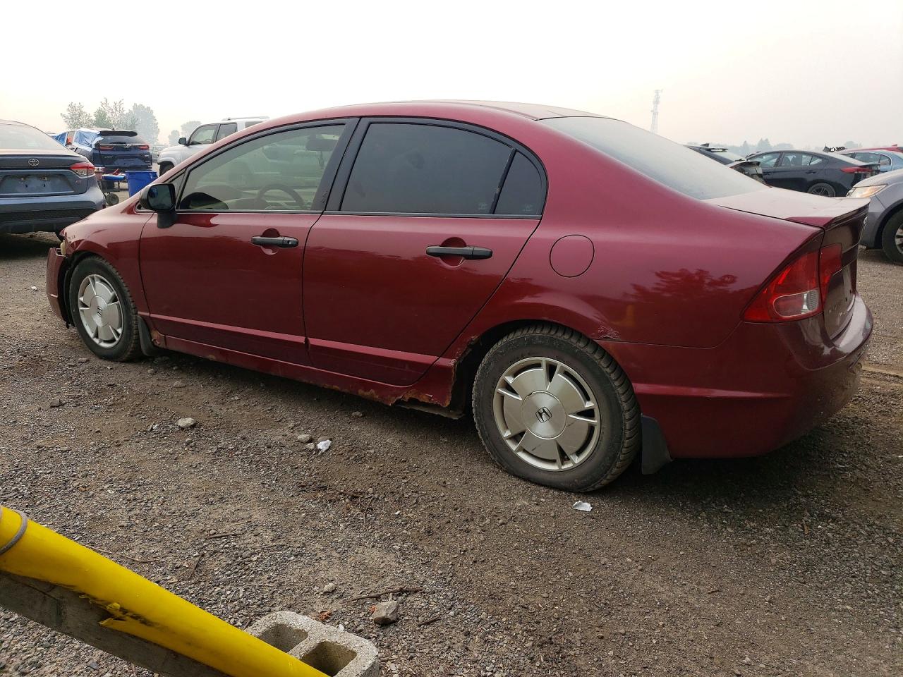 2008 Honda Civic Dx-g Red vin: 2HGFA16418H018653