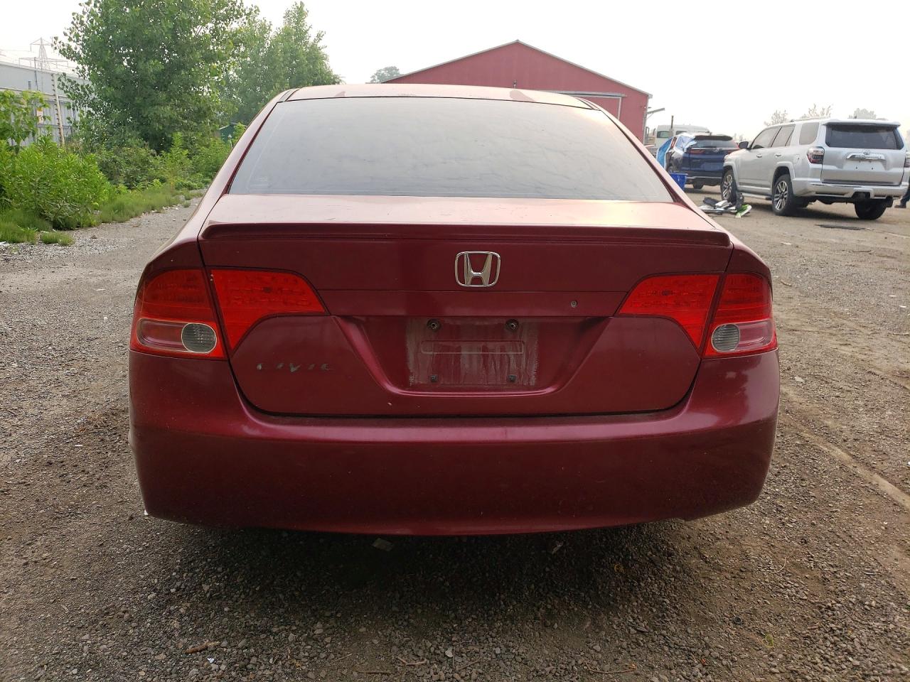 2008 Honda Civic Dx-g Red vin: 2HGFA16418H018653