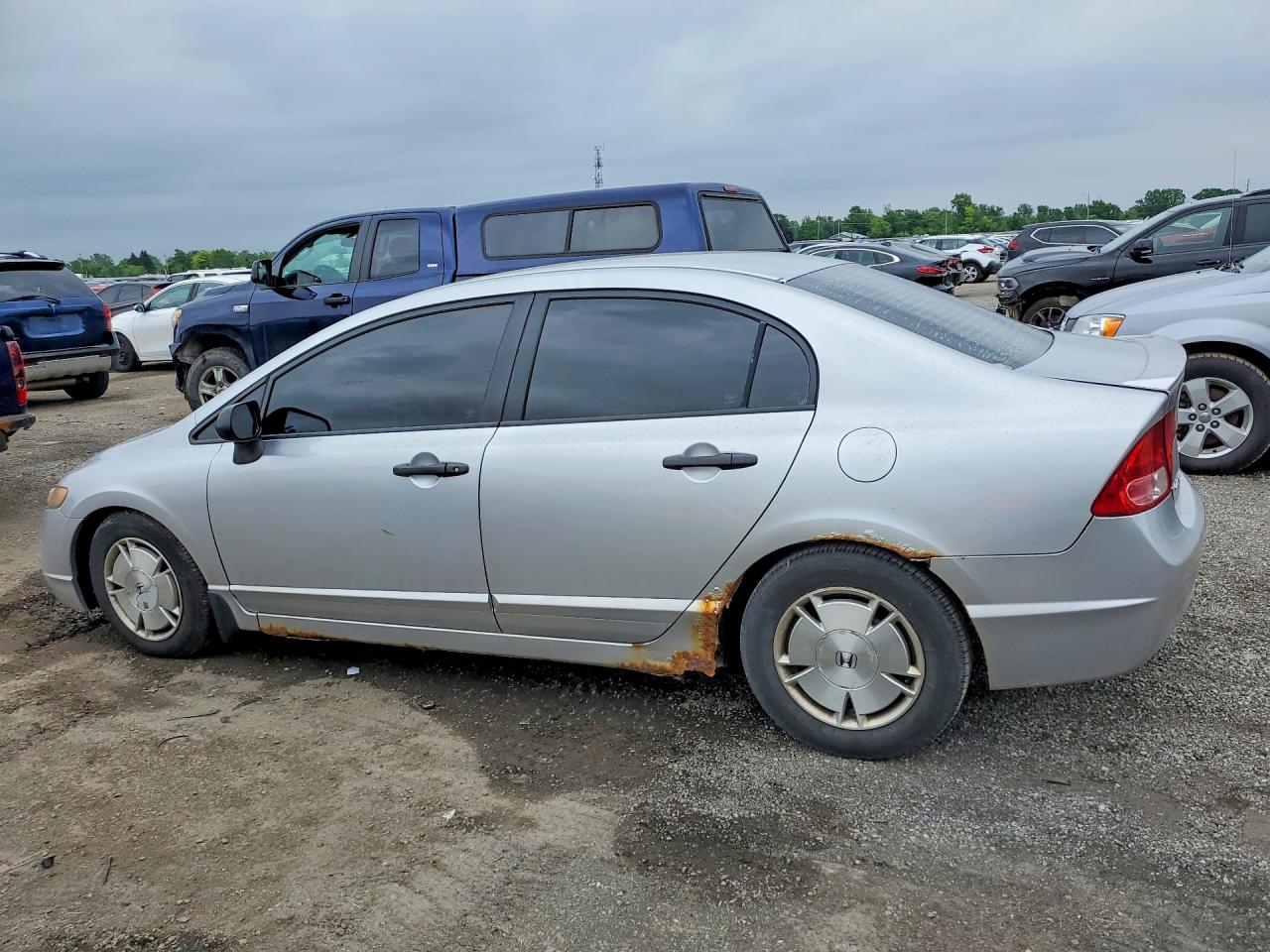 2008 Honda Civic Dx-g Silver vin: 2HGFA16418H103072