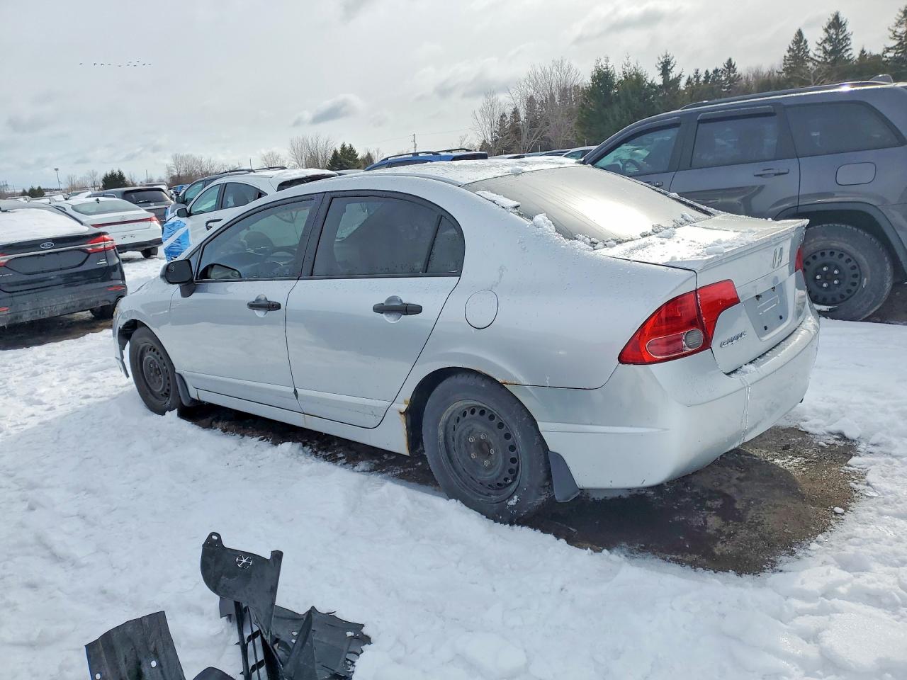 2008 Honda Civic Dx-g Silver vin: 2HGFA16418H112290