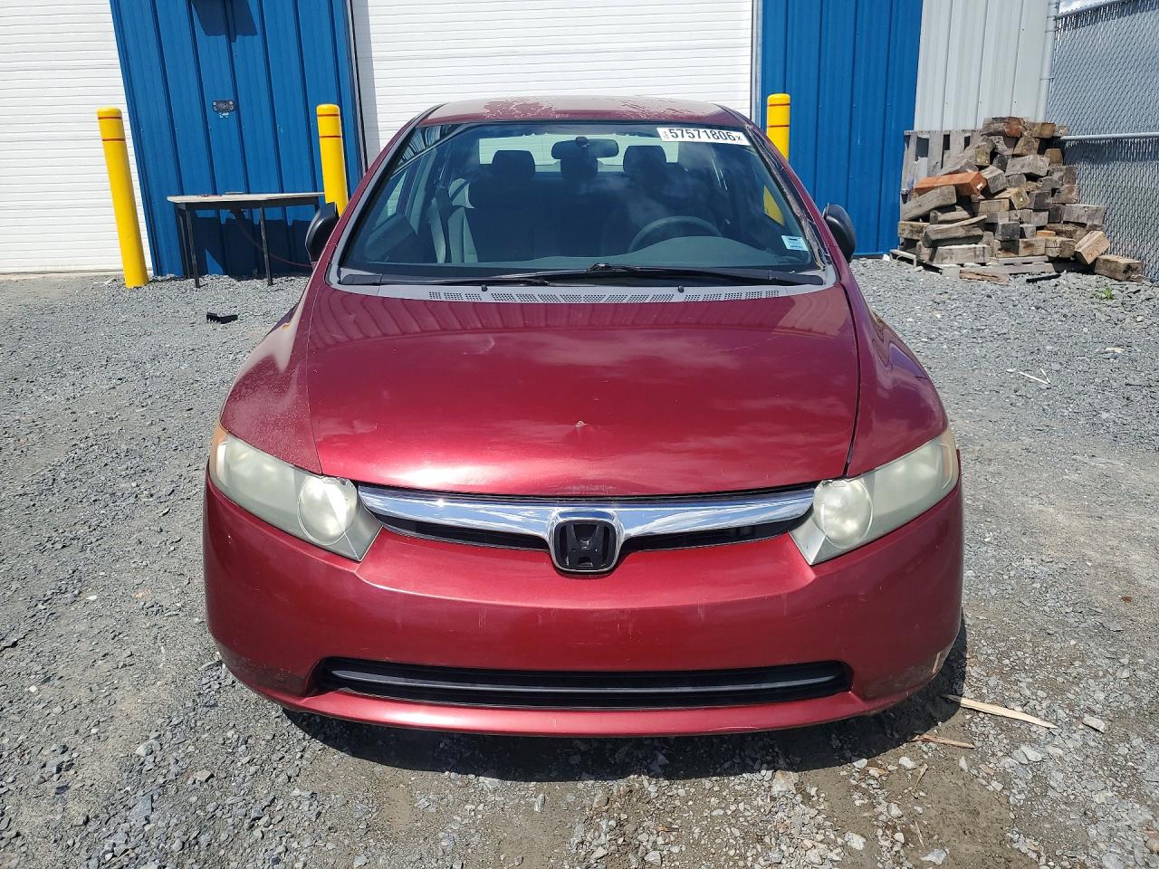 2008 Honda Civic Dx-g Red vin: 2HGFA16428H024686
