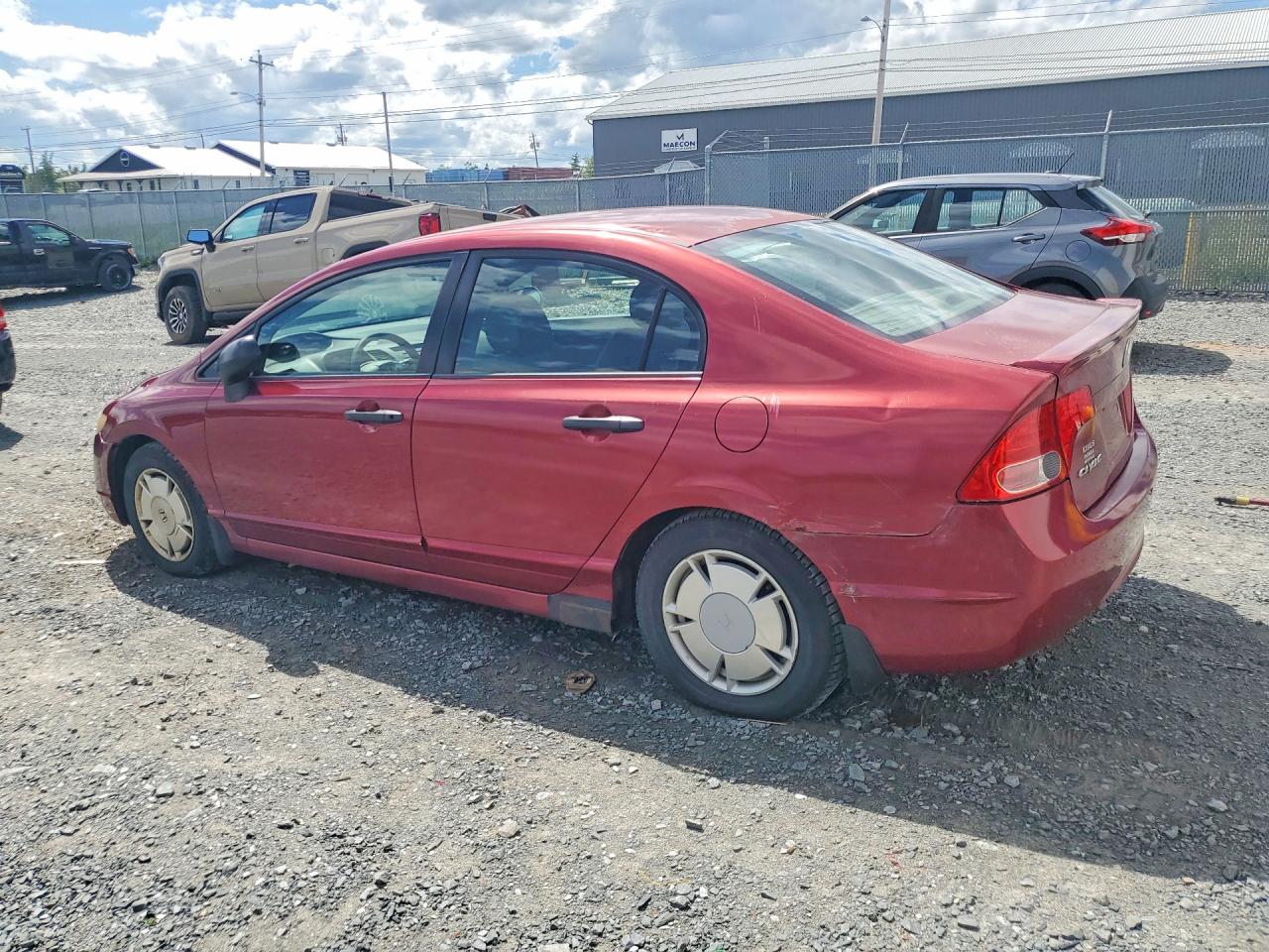 2008 Honda Civic Dx-g Red vin: 2HGFA16428H024686
