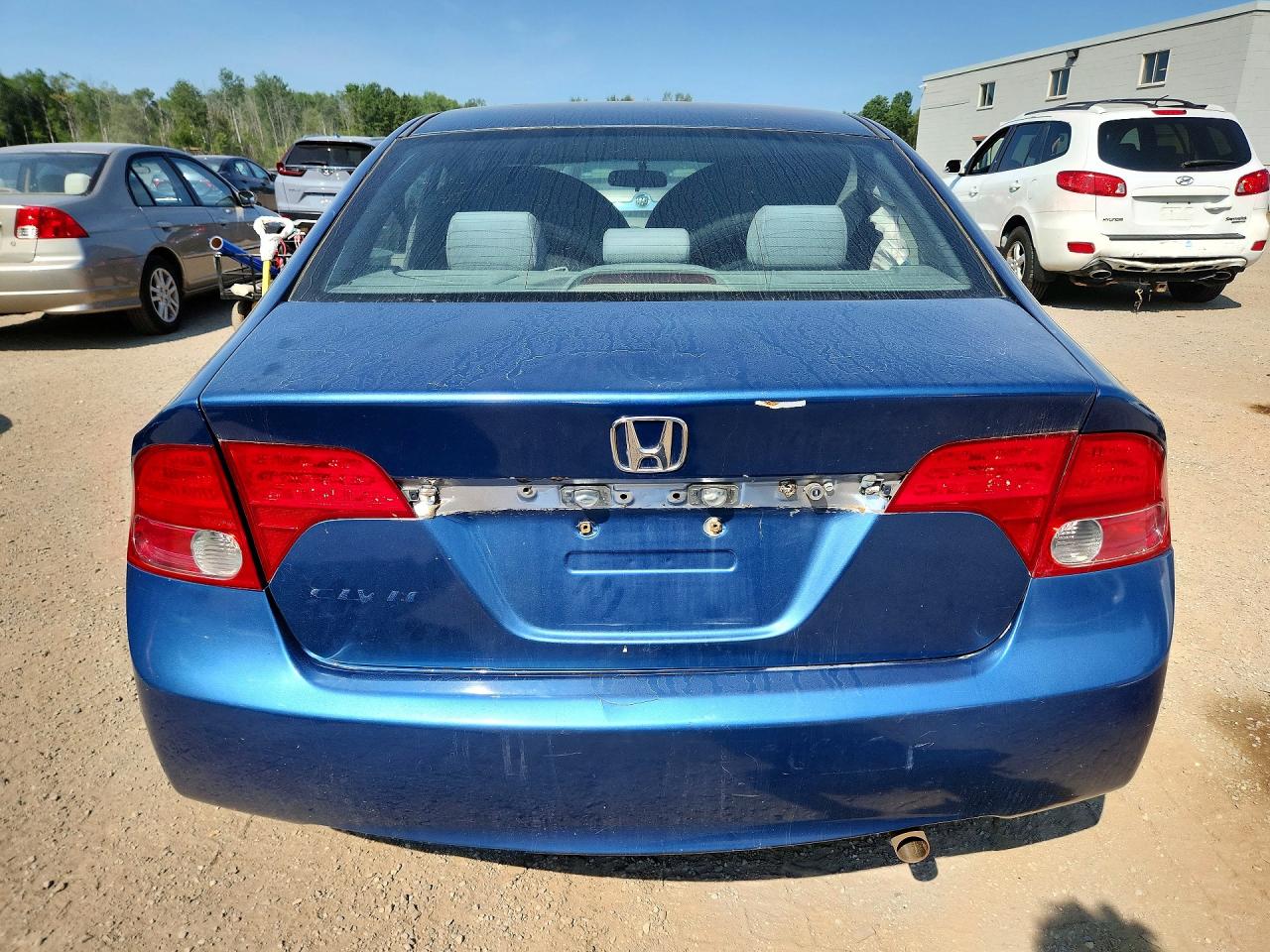 2008 Honda Civic Dx-g Синий vin: 2HGFA16448H011258